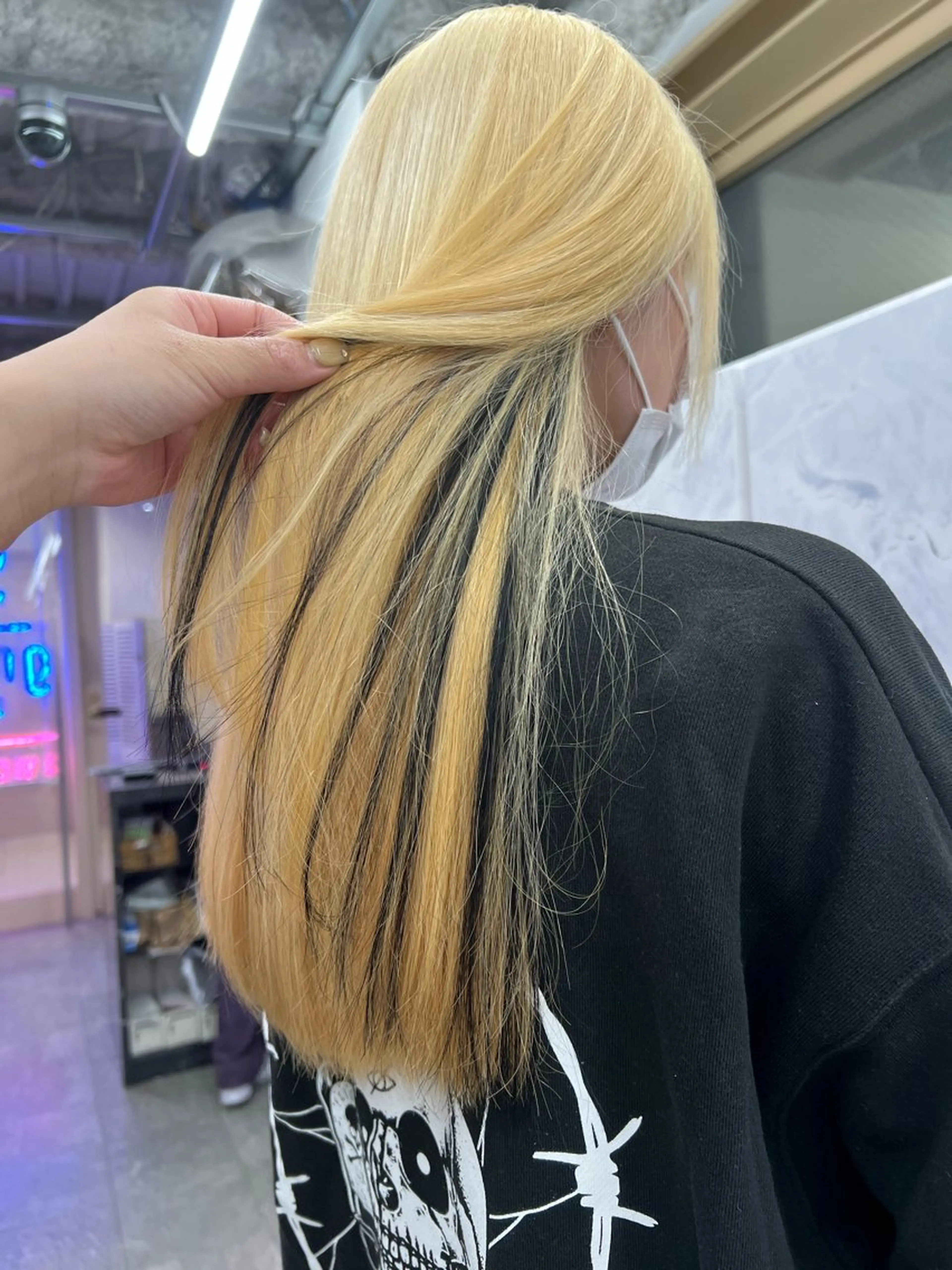 ロング プルエクステ エクステ プルエクステ 🖤MIYUのヘアスタイル