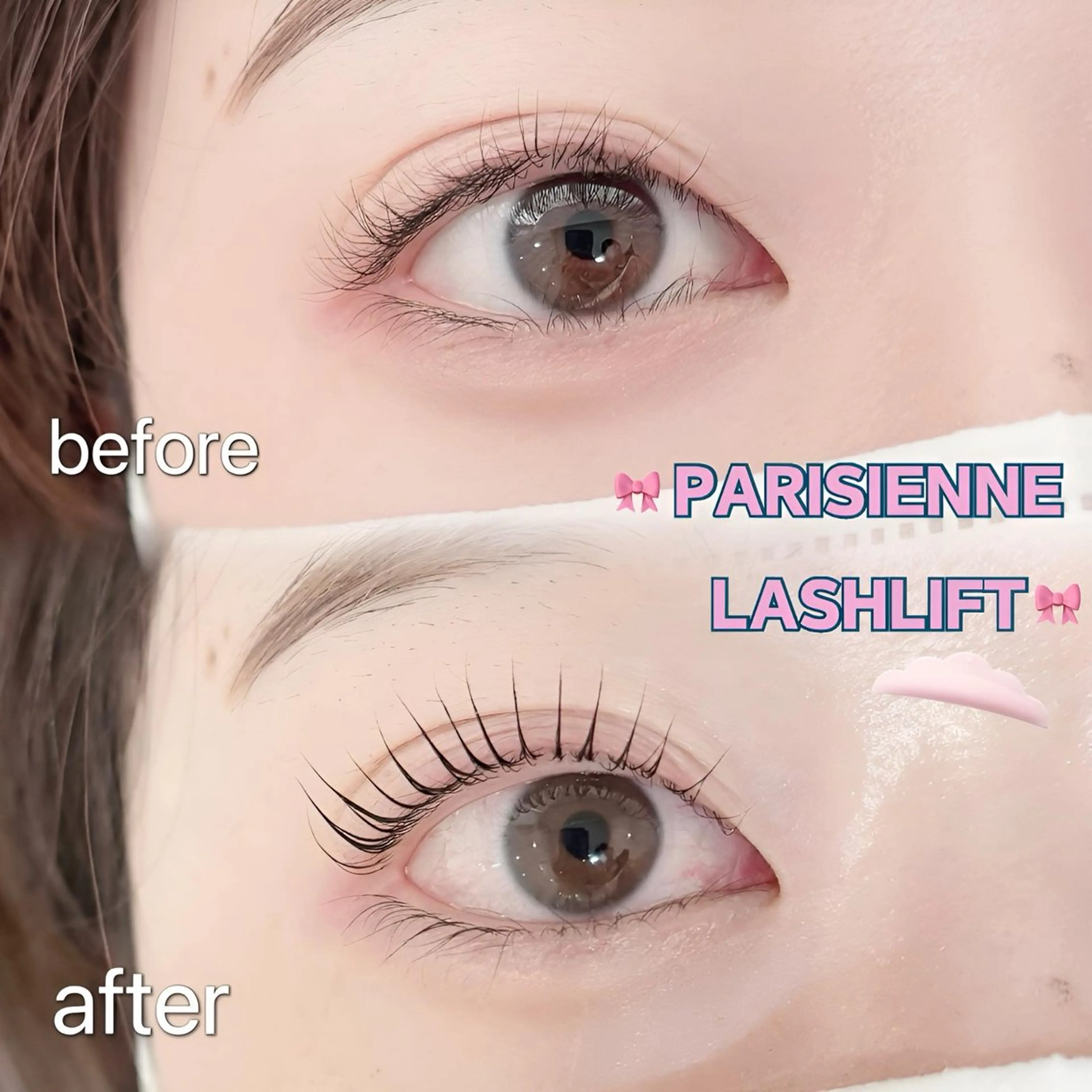 パリジェンヌラッシュリフト+アイシャンプー🫧の写真