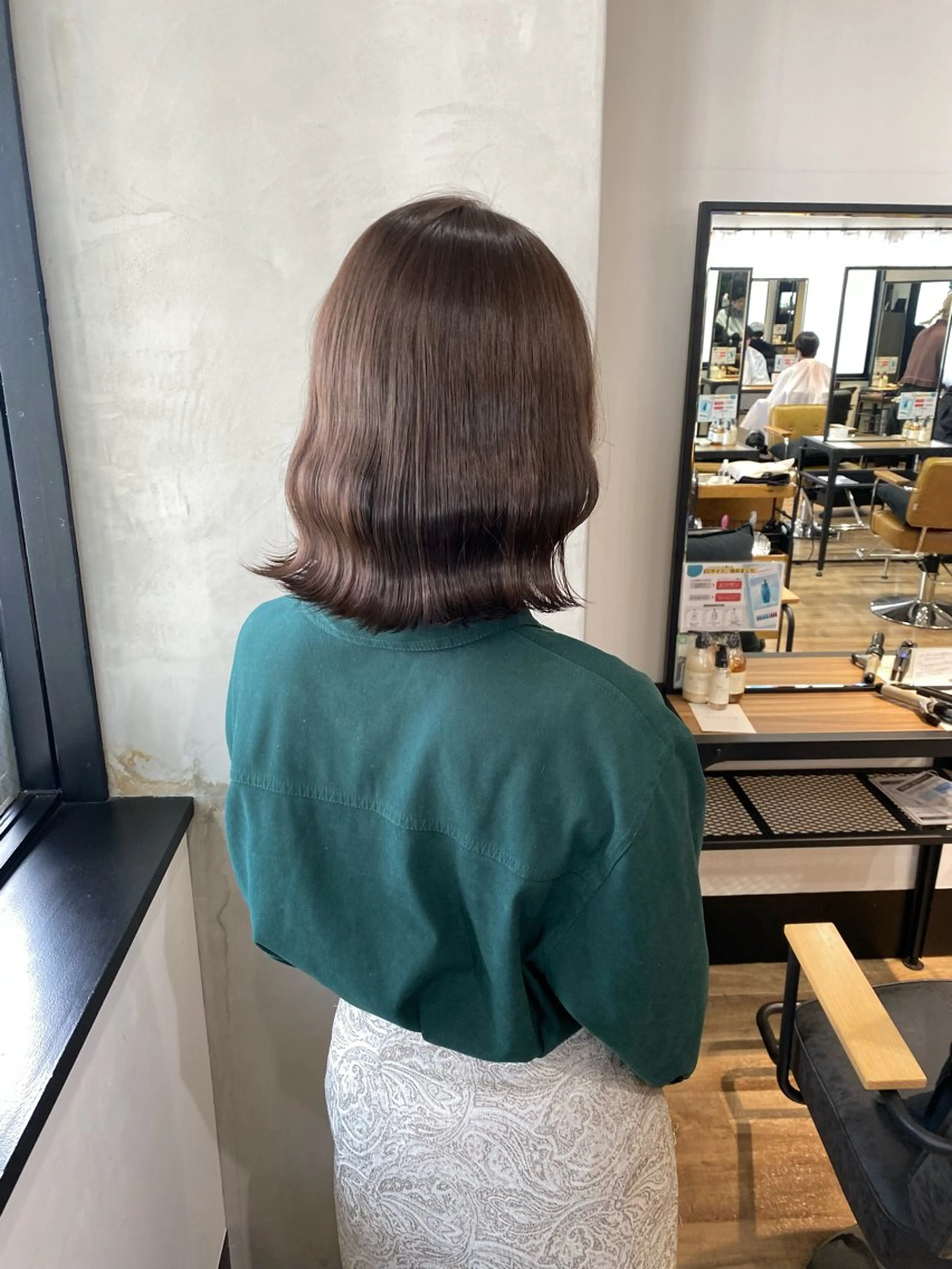 ミディアム カラー otoha✳︎ くすみ艶カラーのヘアスタイル