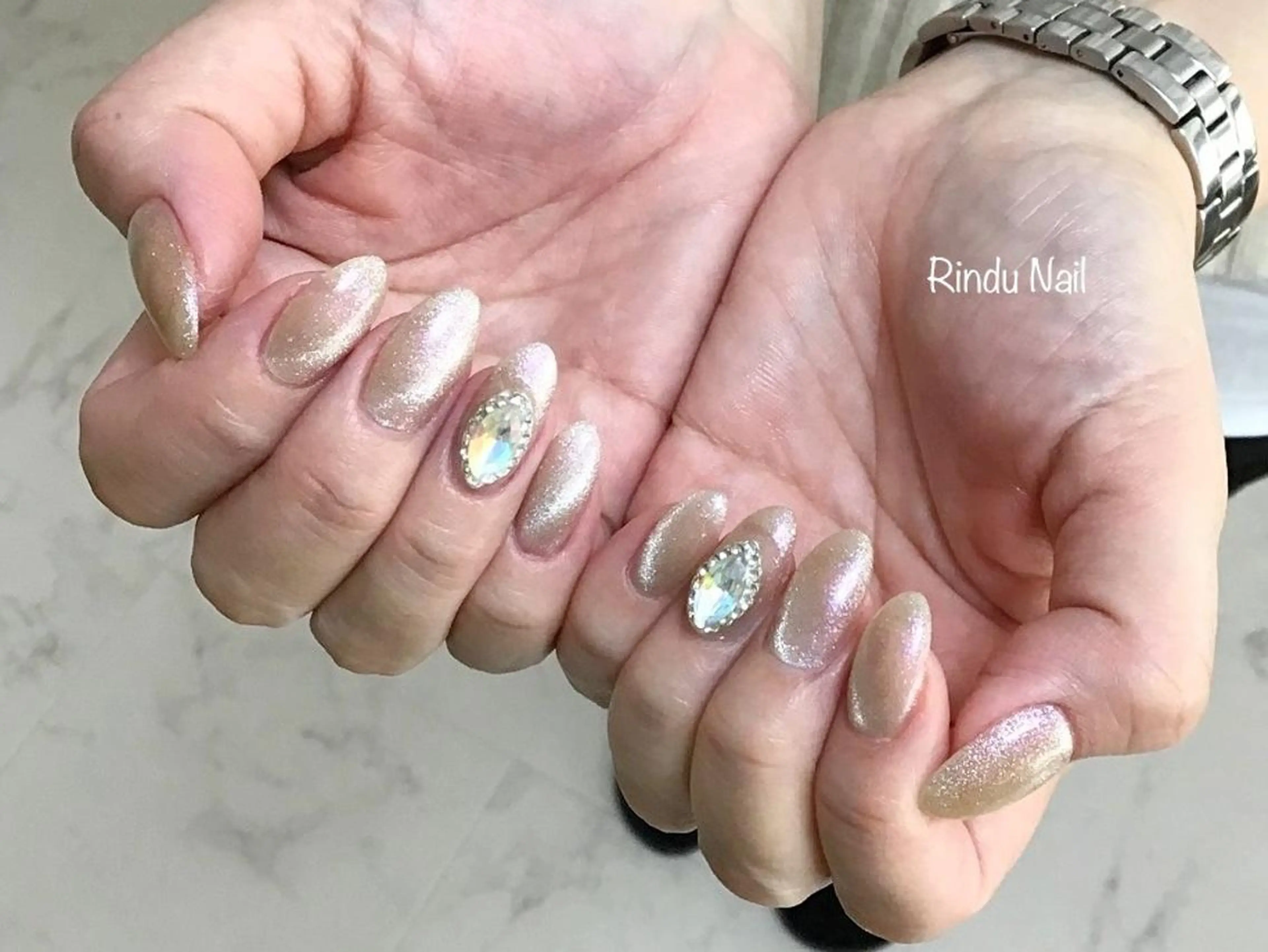 ネイル 韓国ネイル Rindu Nail 上小田井ジュニアのネイルデザイン