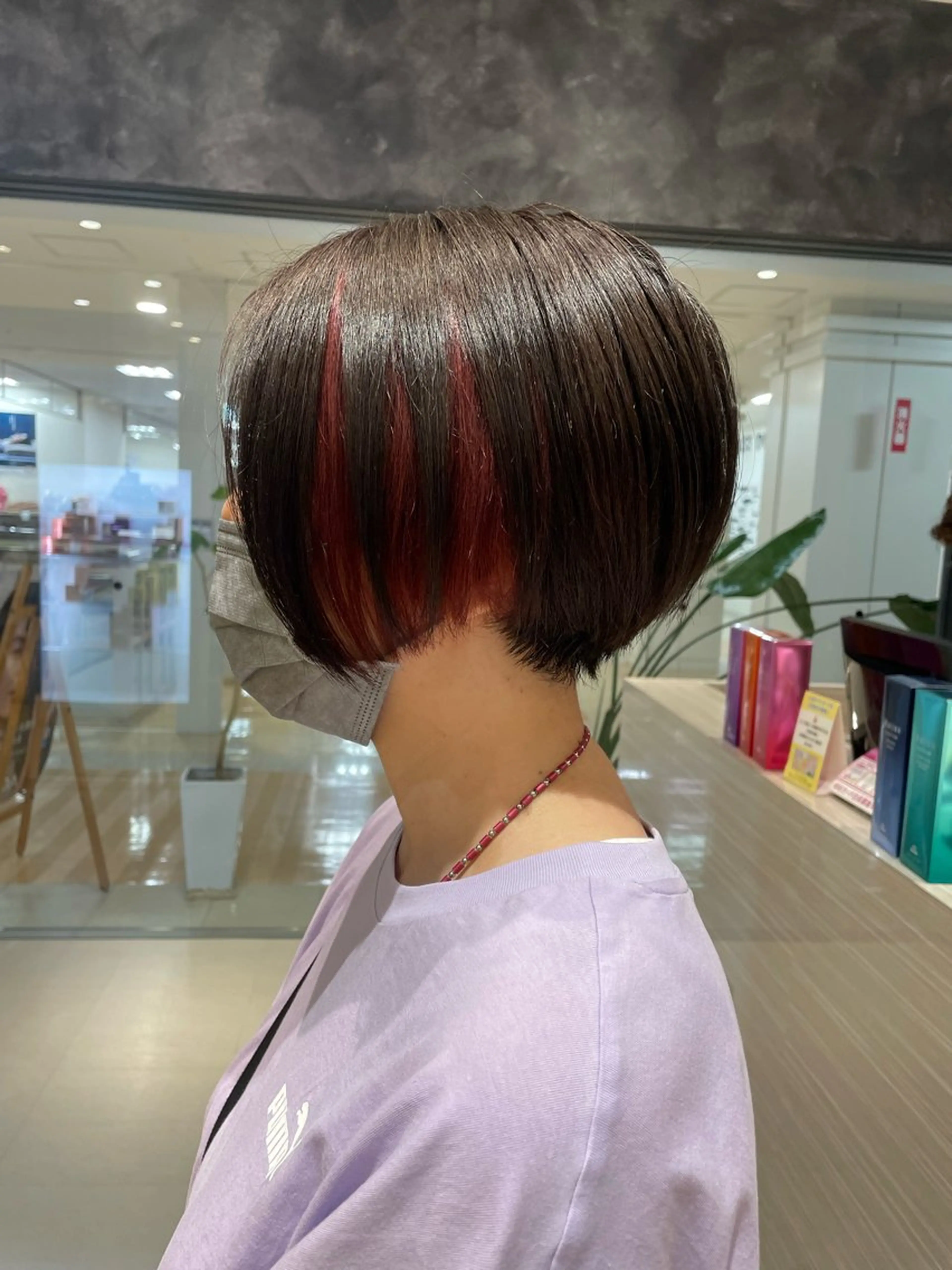 ショート ナチュラルカラー 児玉優香のヘアスタイル