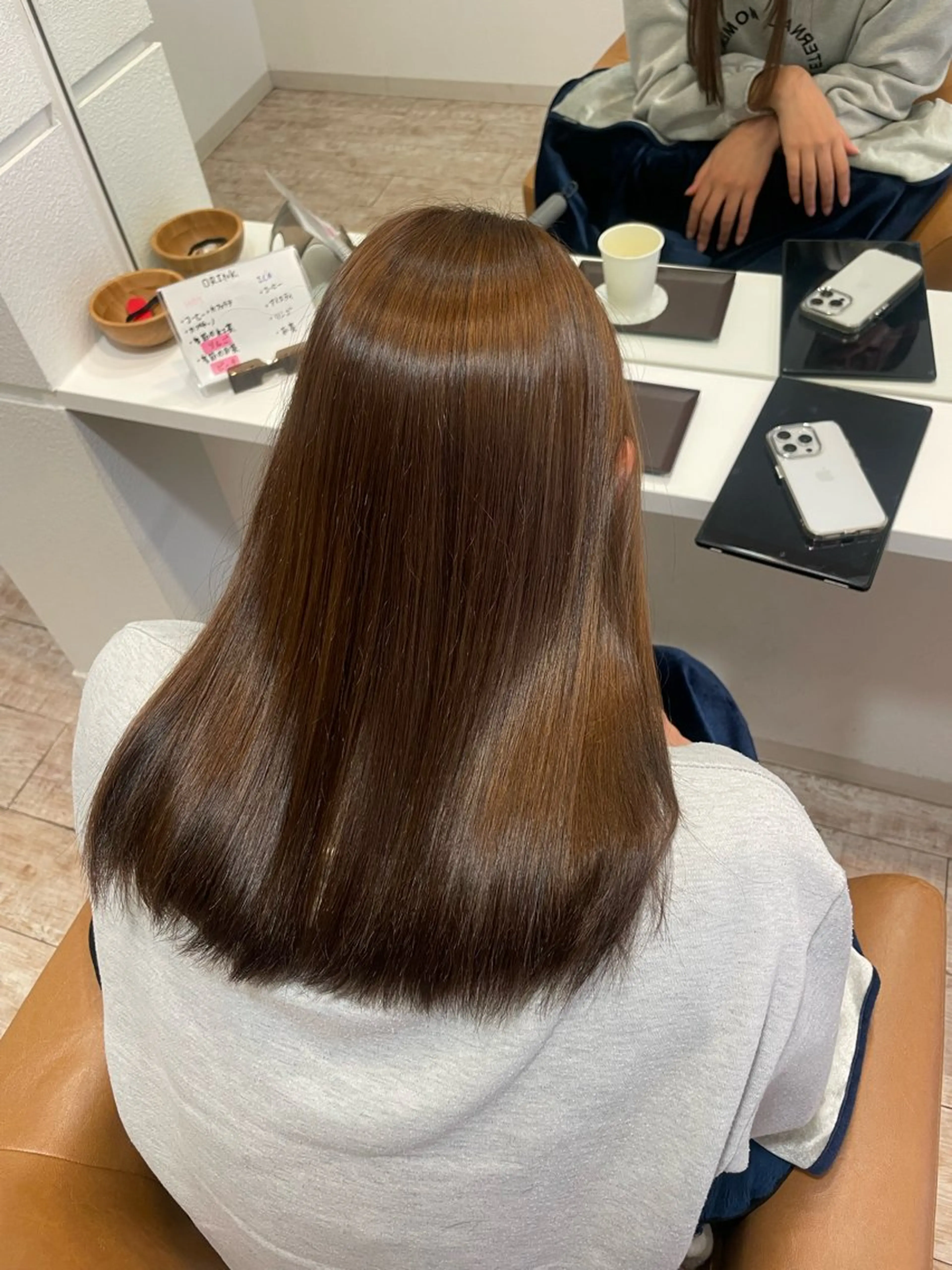 セミロング ボブ/艶髪 soleilrukaのヘアスタイル