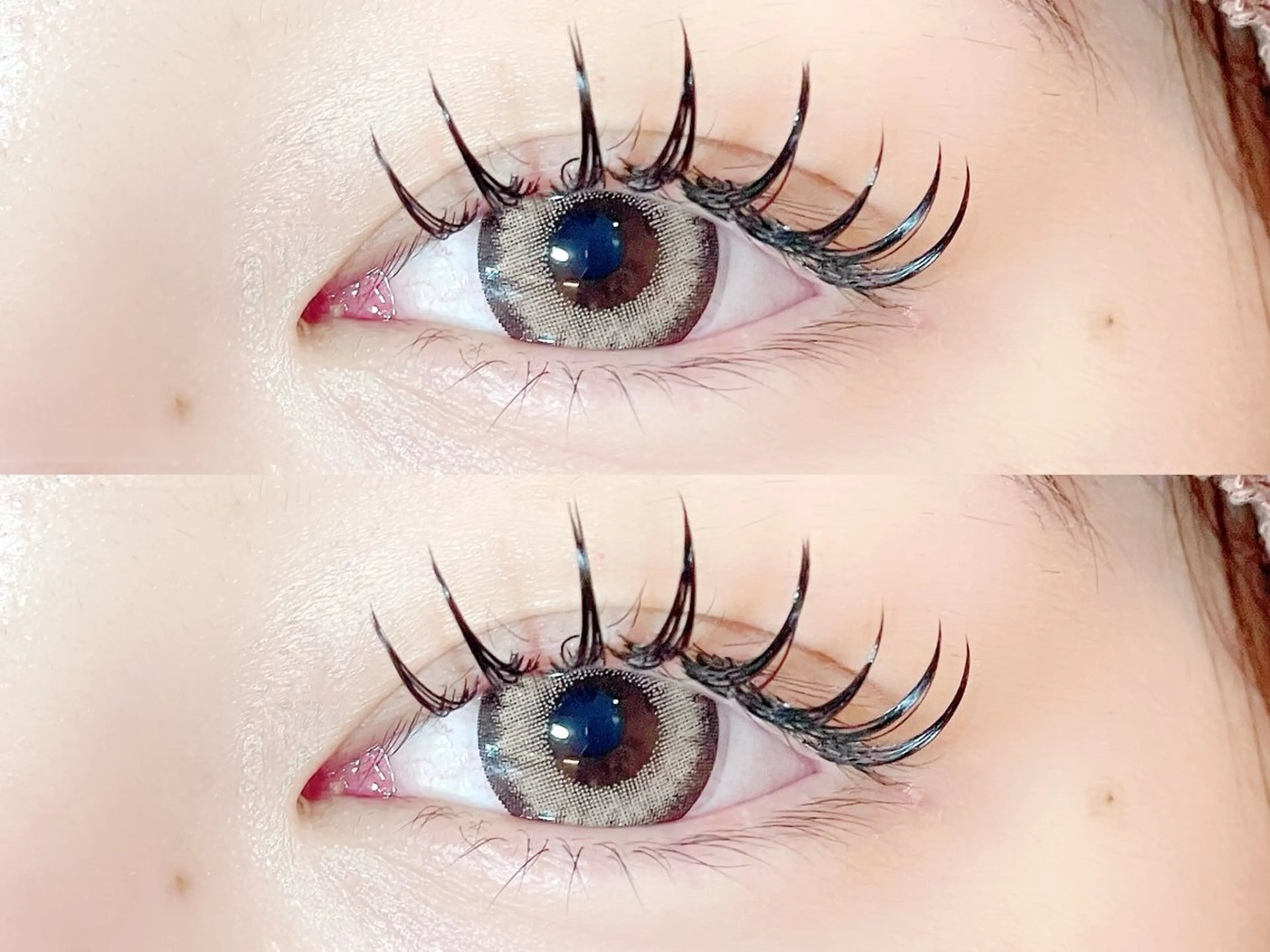 マツエク・マツパ バインドロック 束感まつ毛 カラーマツエク Dカール フラットラッシュ sola: neolive近藤のマツエク・マツパデザイン