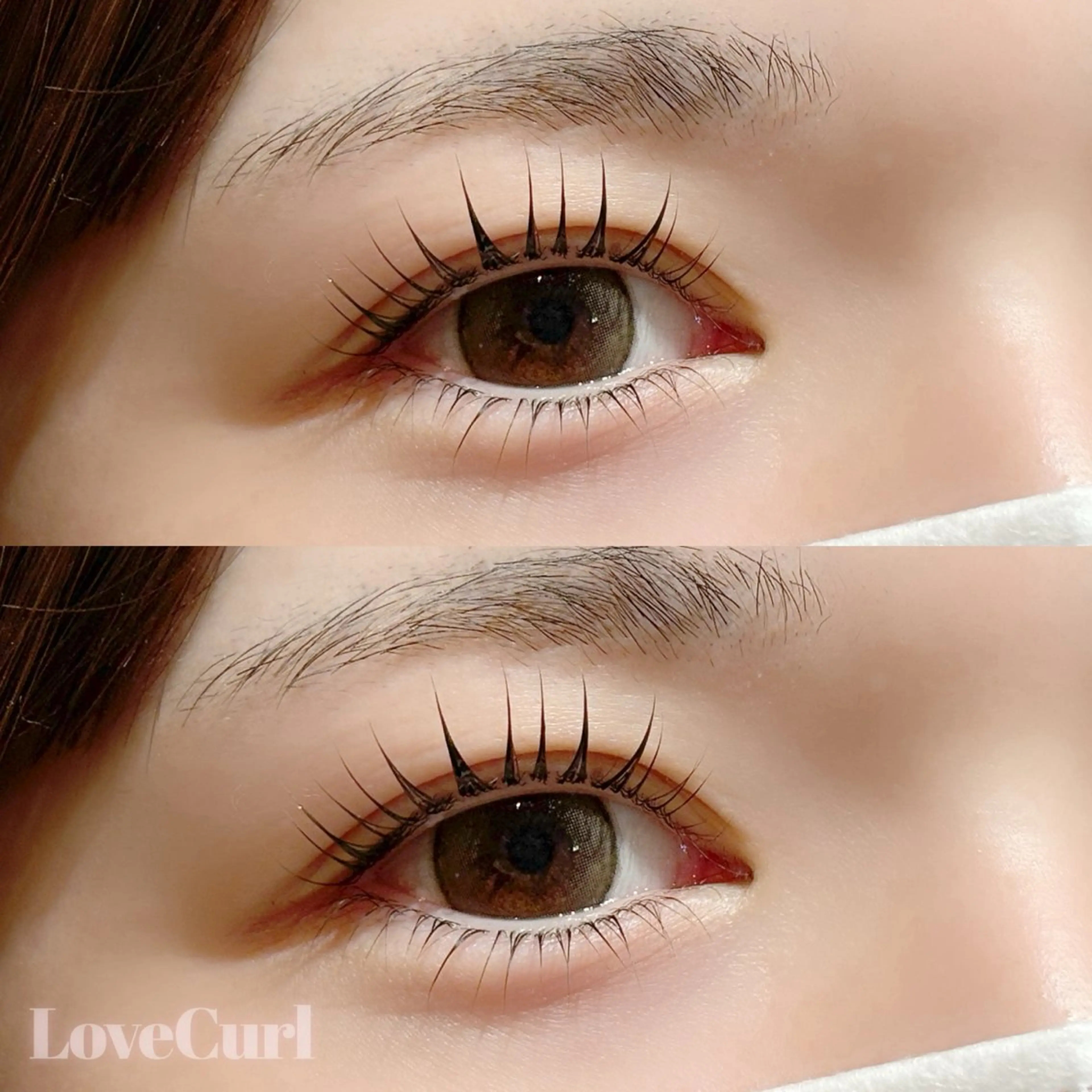 ケラチンラッシュリフト上下🪽💨の写真