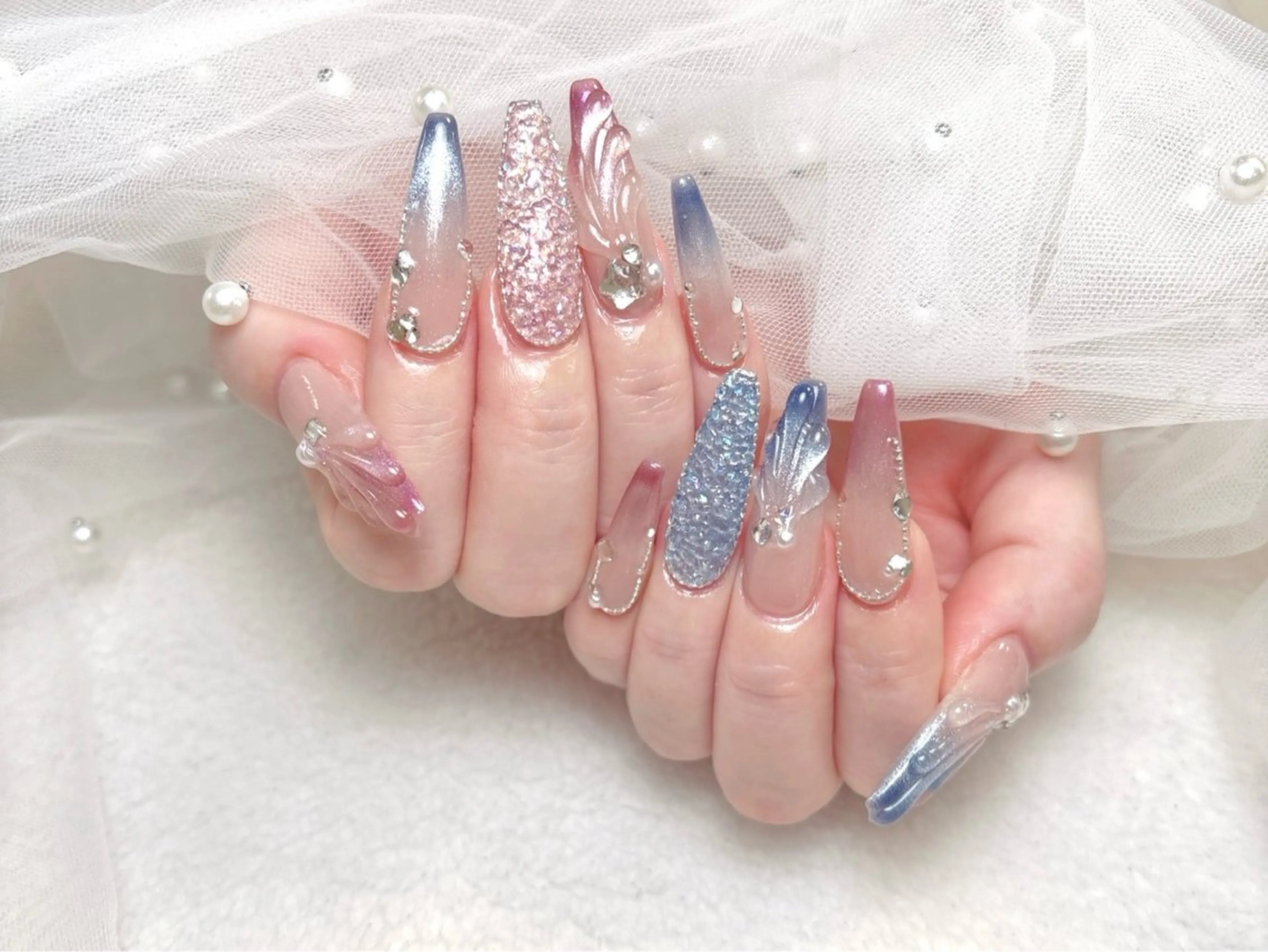 ネイル ハンドネイル ハンドケア R1🎀Nail💕 池袋東口店のネイルデザイン