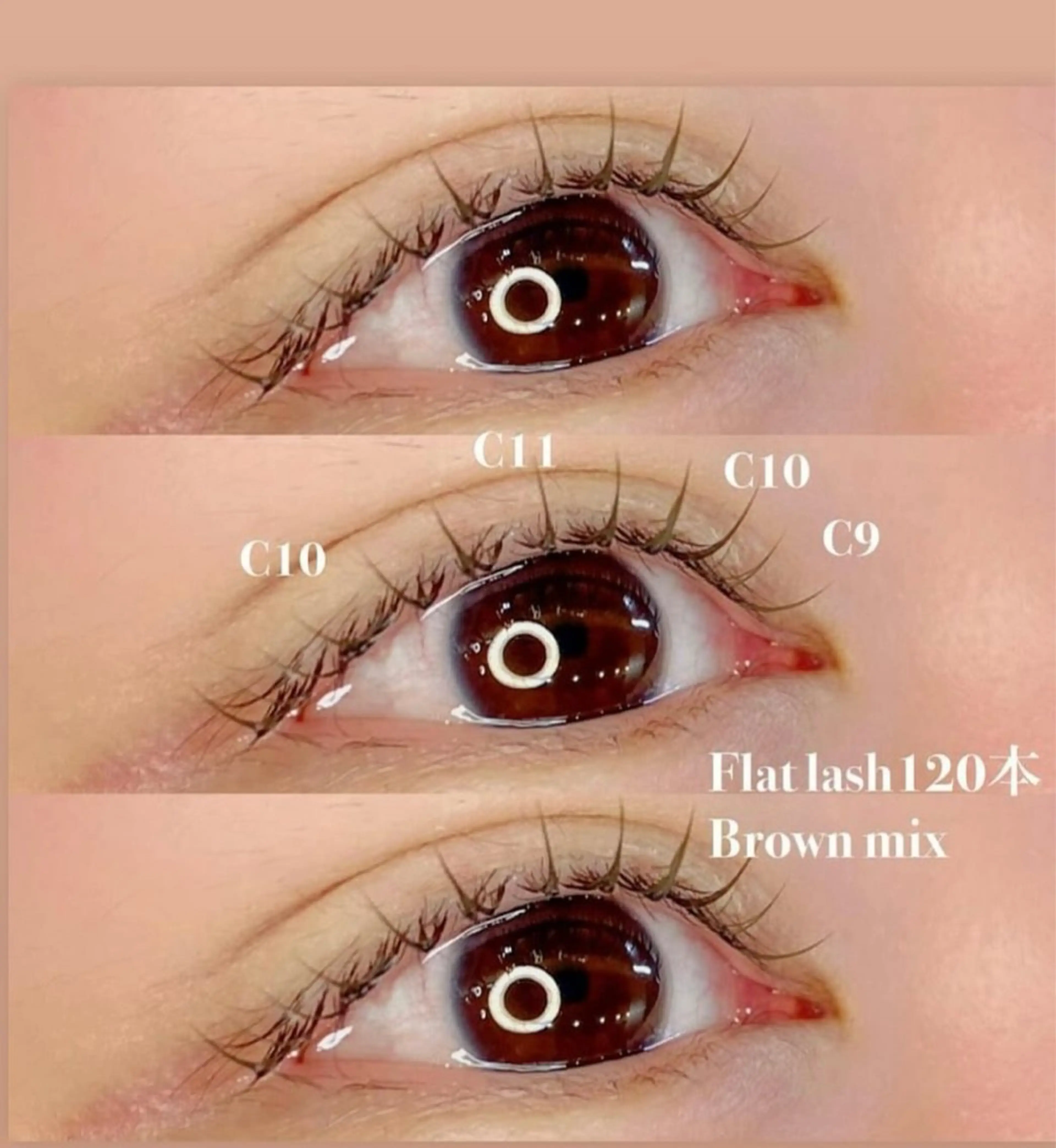 マツエク・マツパ アイラッシュサロンserina 渋谷道玄坂店所属・Osako Tokoのマツエク・マツパデザイン