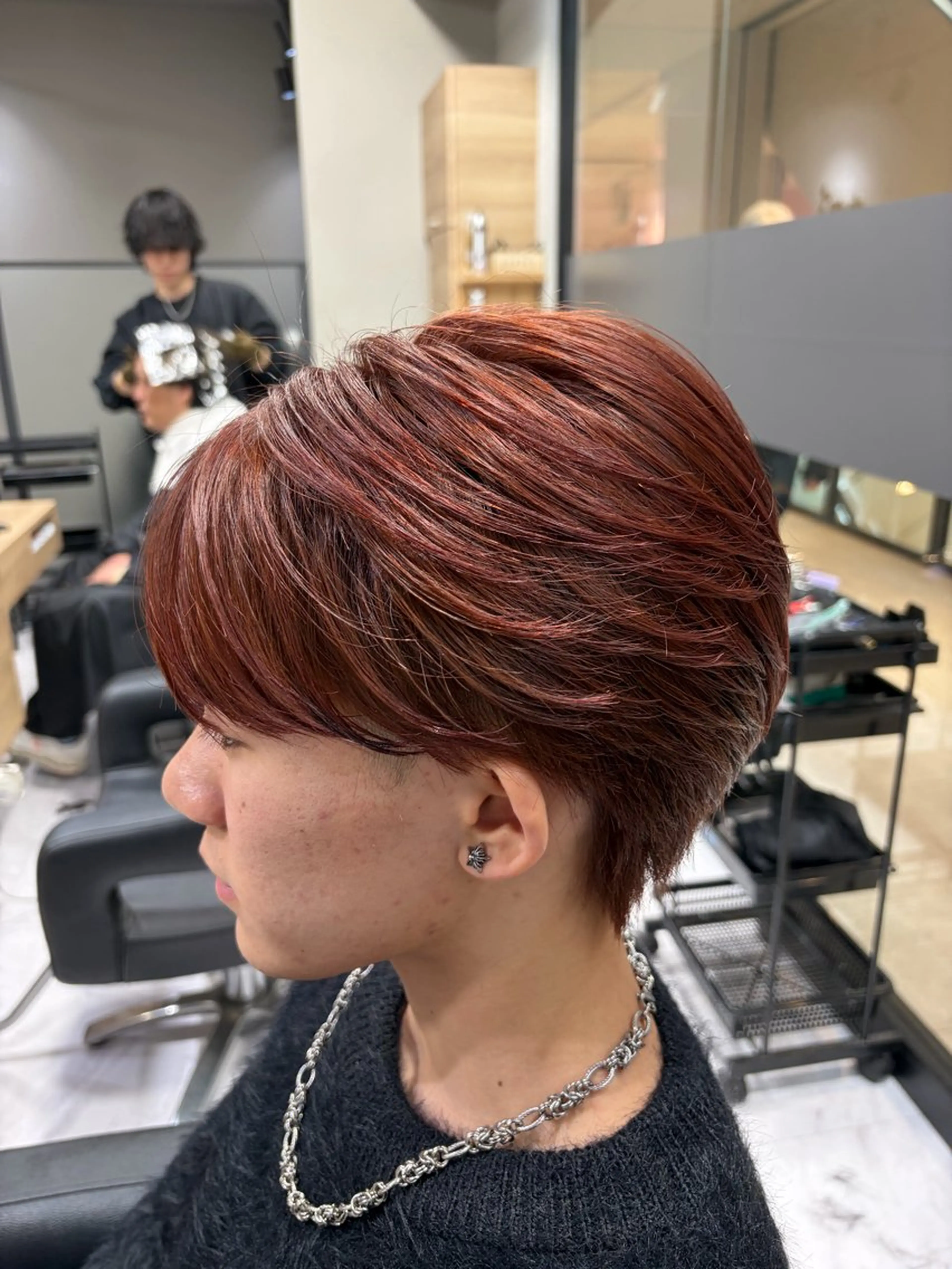 カラー メンズ メンズブリーチ ブリーチ ブリーチなしカラー 🍒KUMAGAI 🍒のヘアスタイル