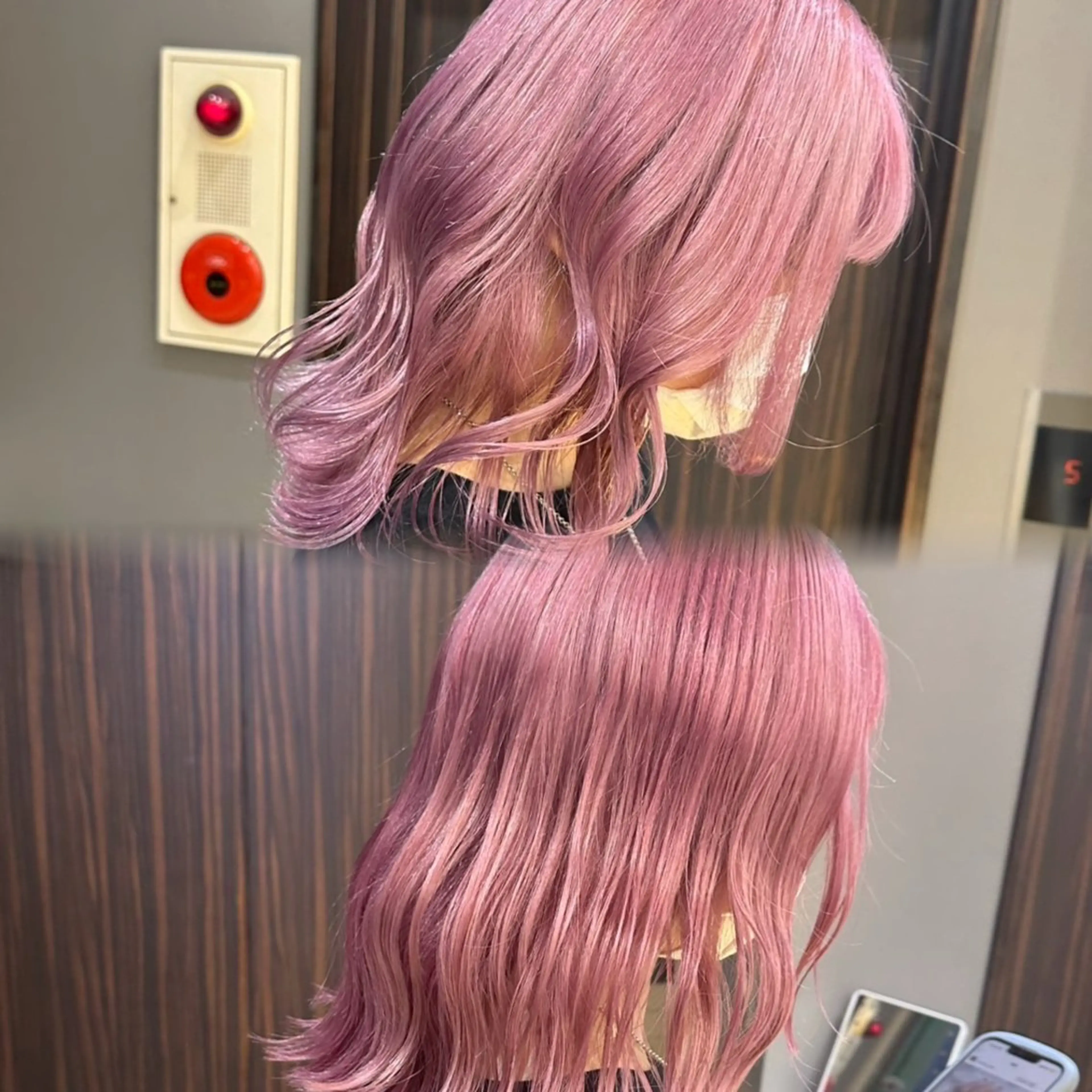 ロング カラー ハイトーン/レイヤー /ボブ/咲良のヘアスタイル