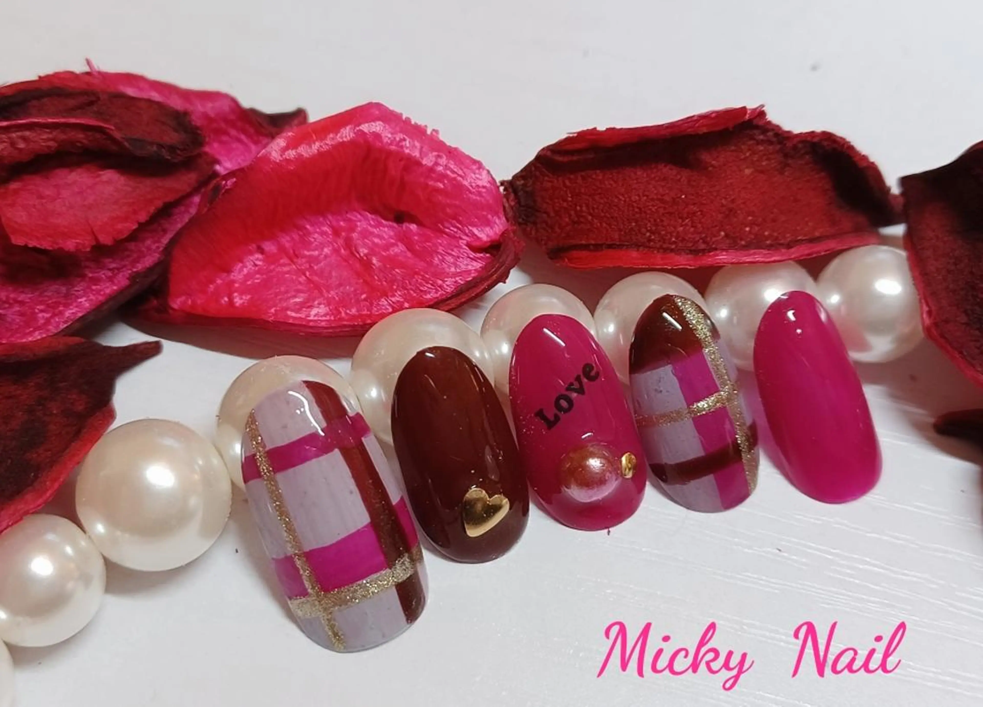 ネイル バレンタイン Micky nail chikushinoのその他イメージ