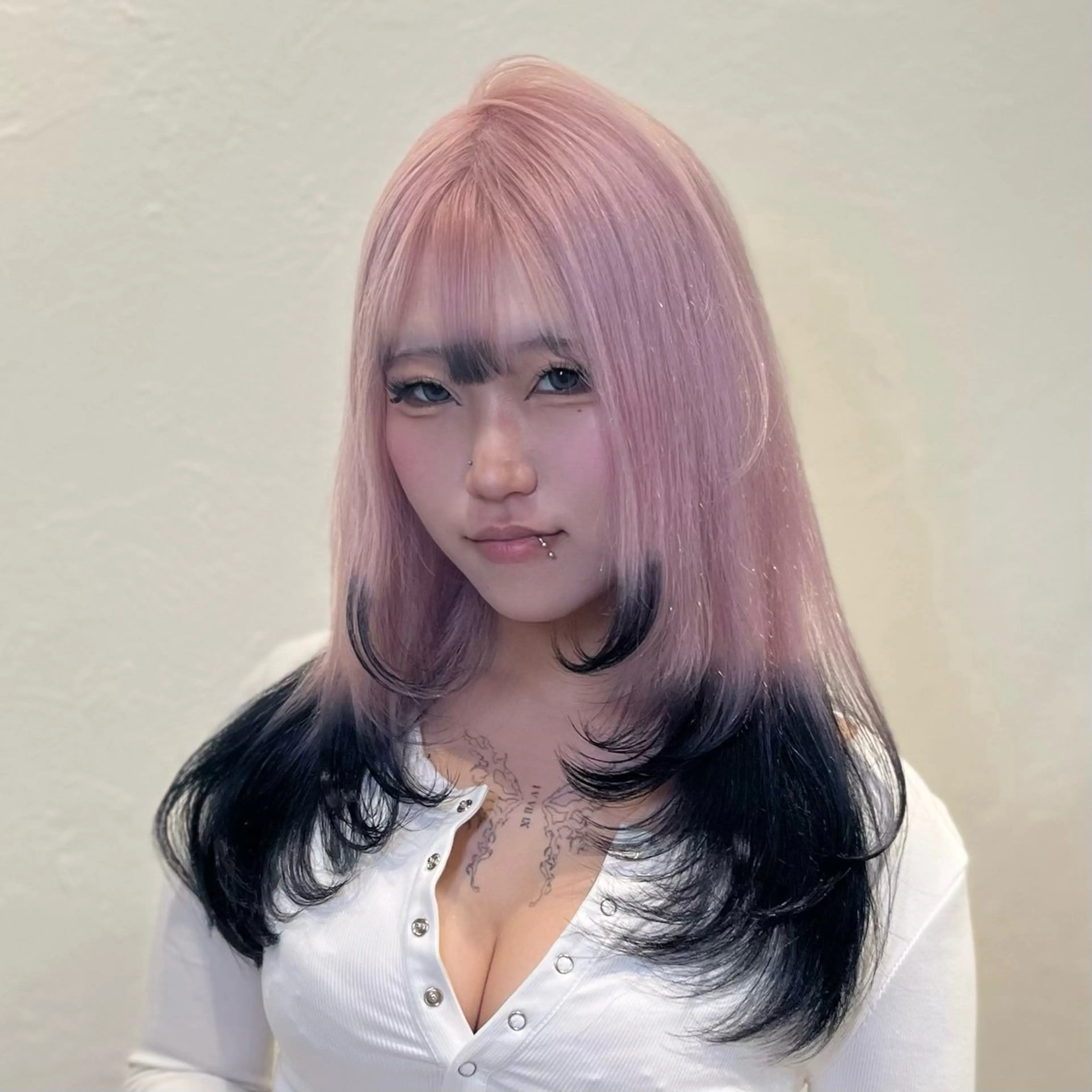 ロング カット カラーモデル募集中 ‎🤍AMANE🤍のヘアスタイル