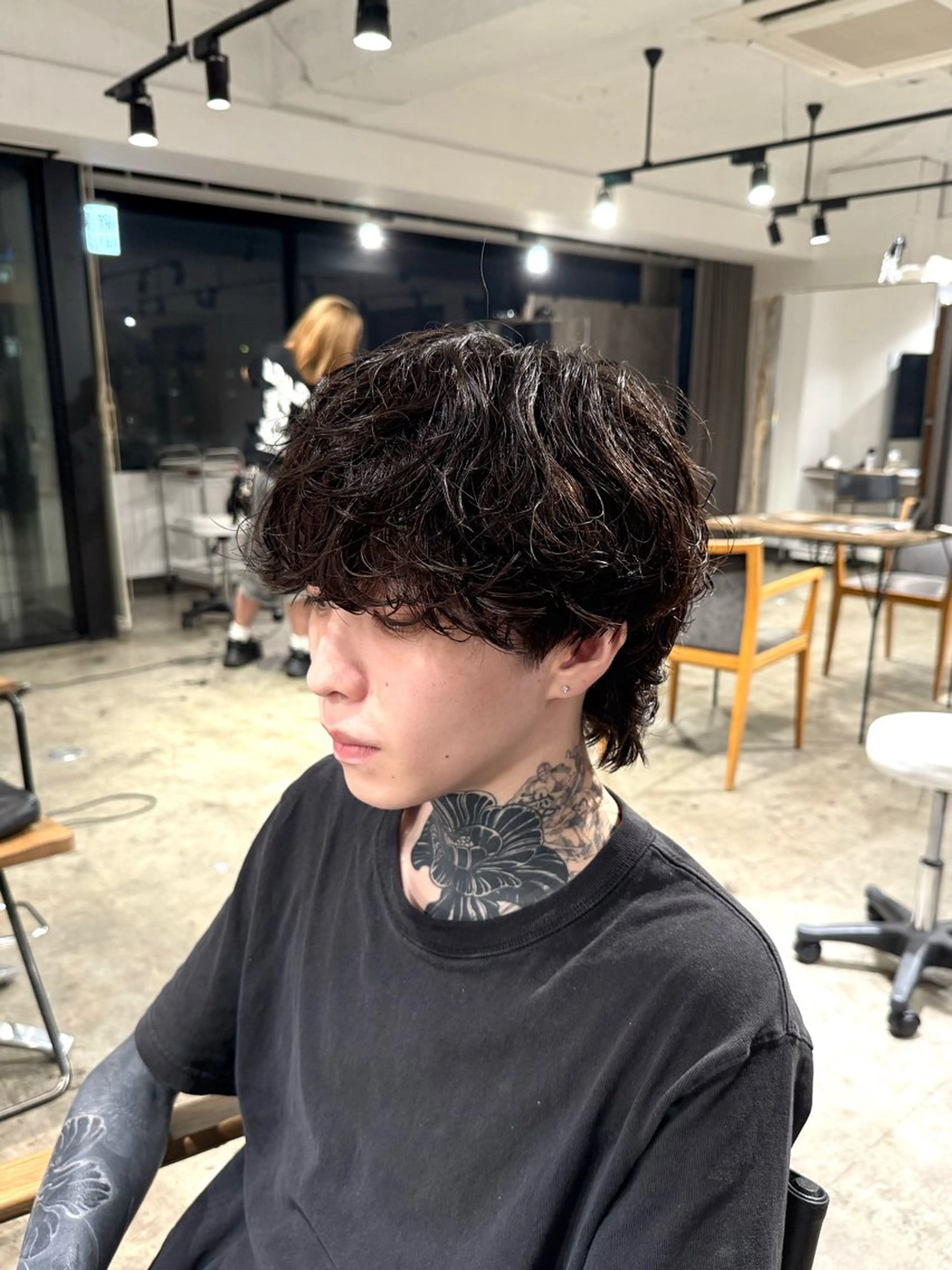 パーマ メンズ メンズパーマ カット パーマ トリートメント 骨格補正施術/メンズ 専門美容師/YUYAのヘアスタイル