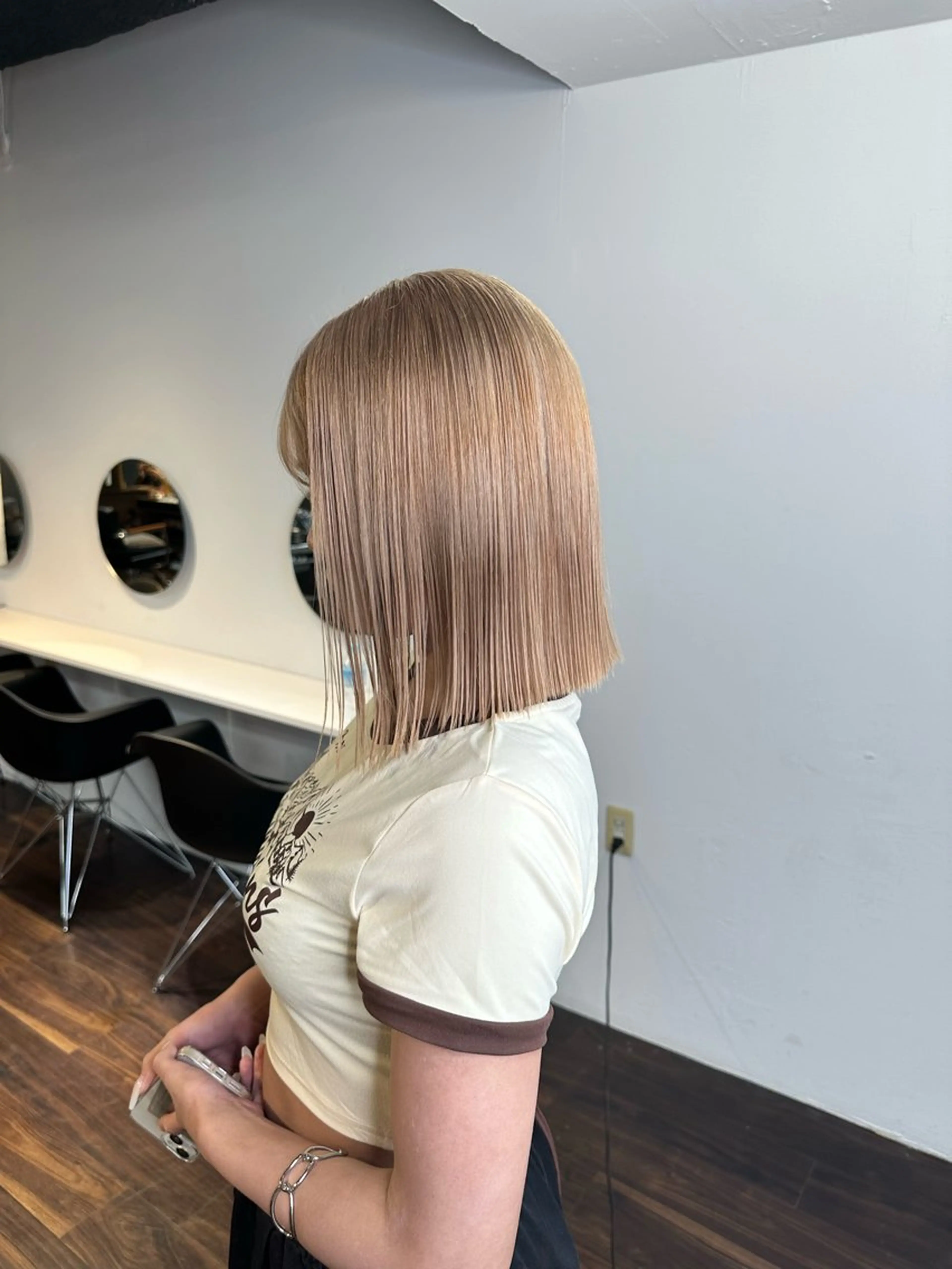 カラー 心斎橋/レイヤー/艶 カラー/Haruhiのヘアスタイル