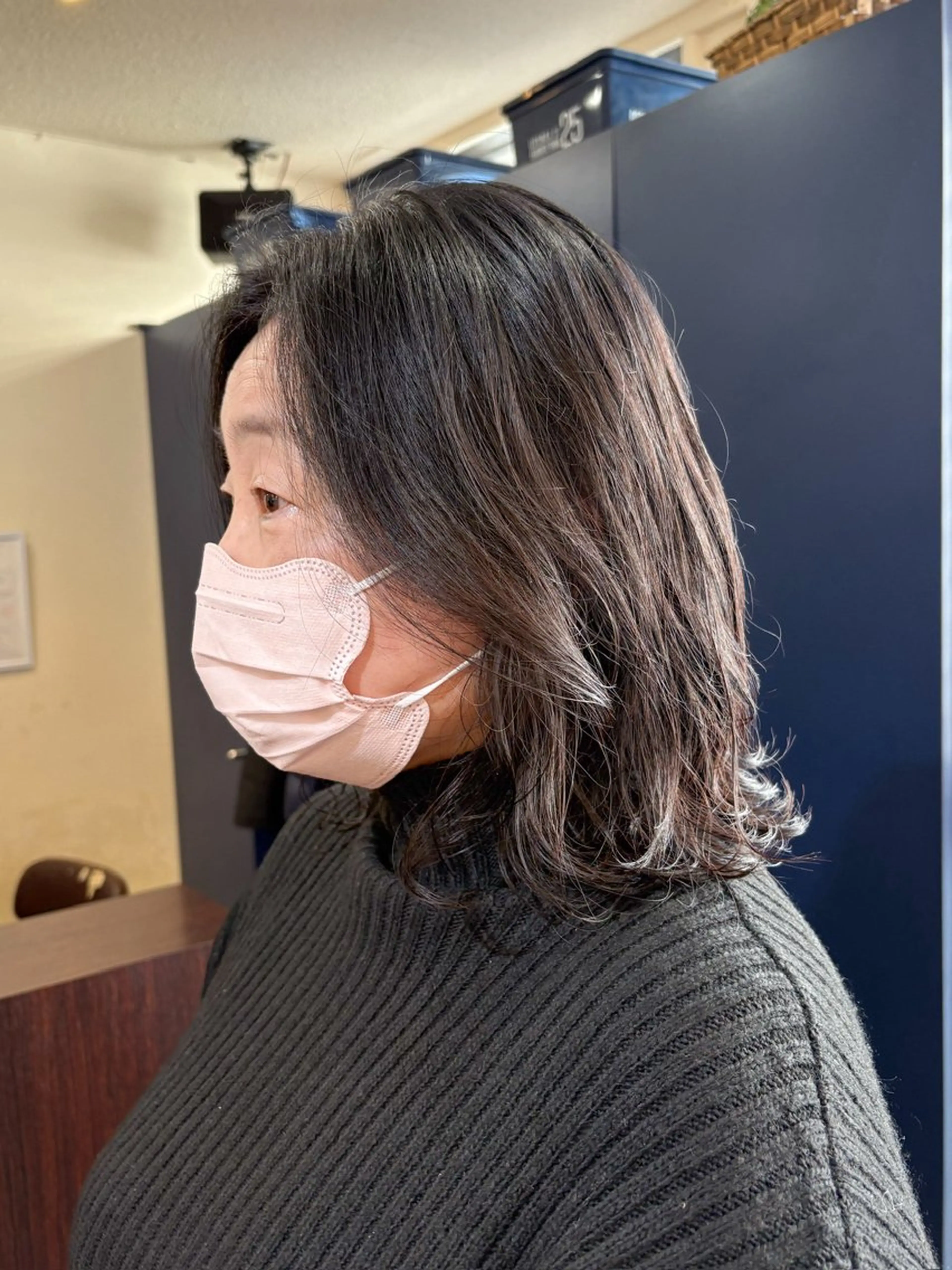 ミディアム パーマ ミディアムパーマ デジタルパーマ enVOGUE🌀 宮本泰周のヘアスタイル