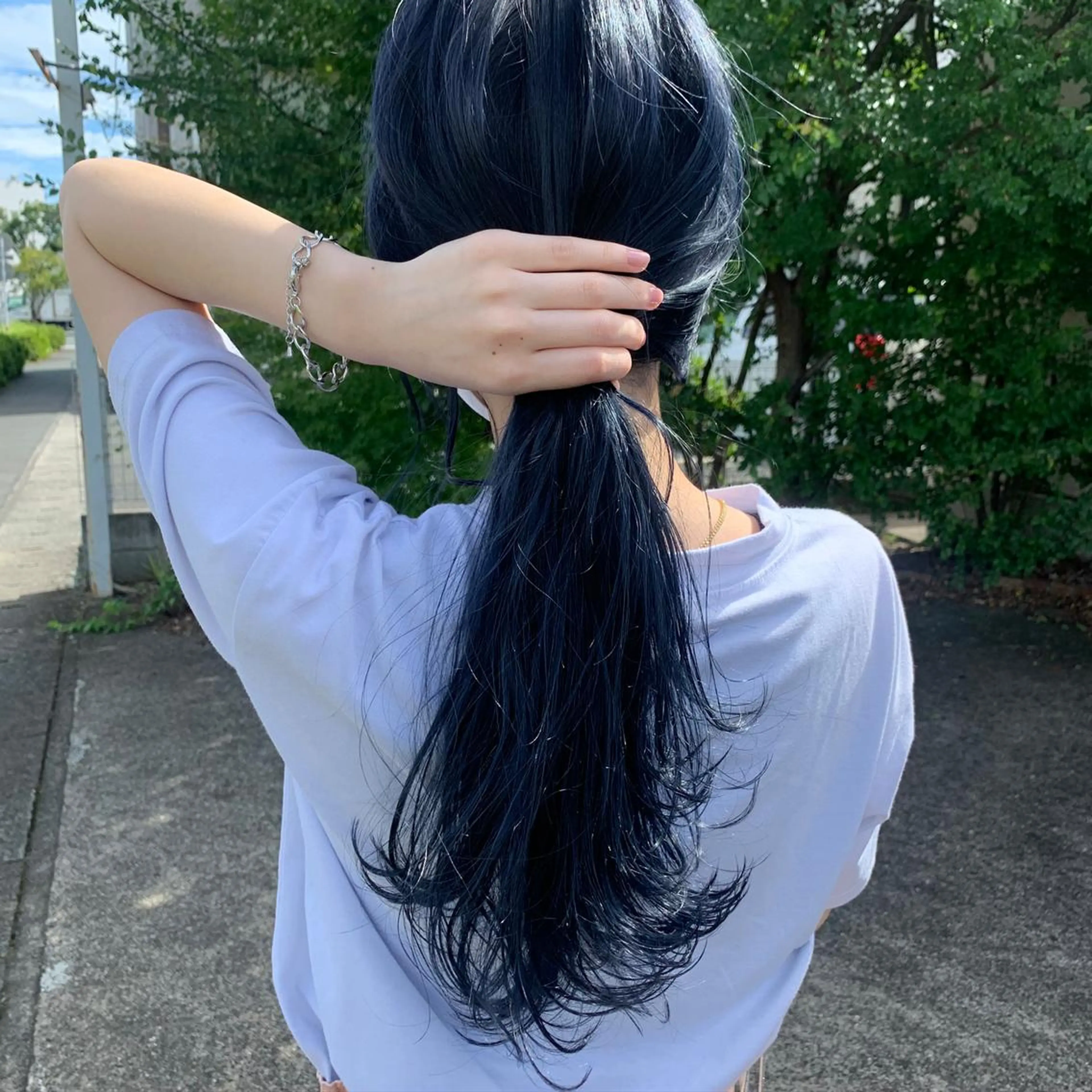 ロング 吉村 怜のヘアスタイル