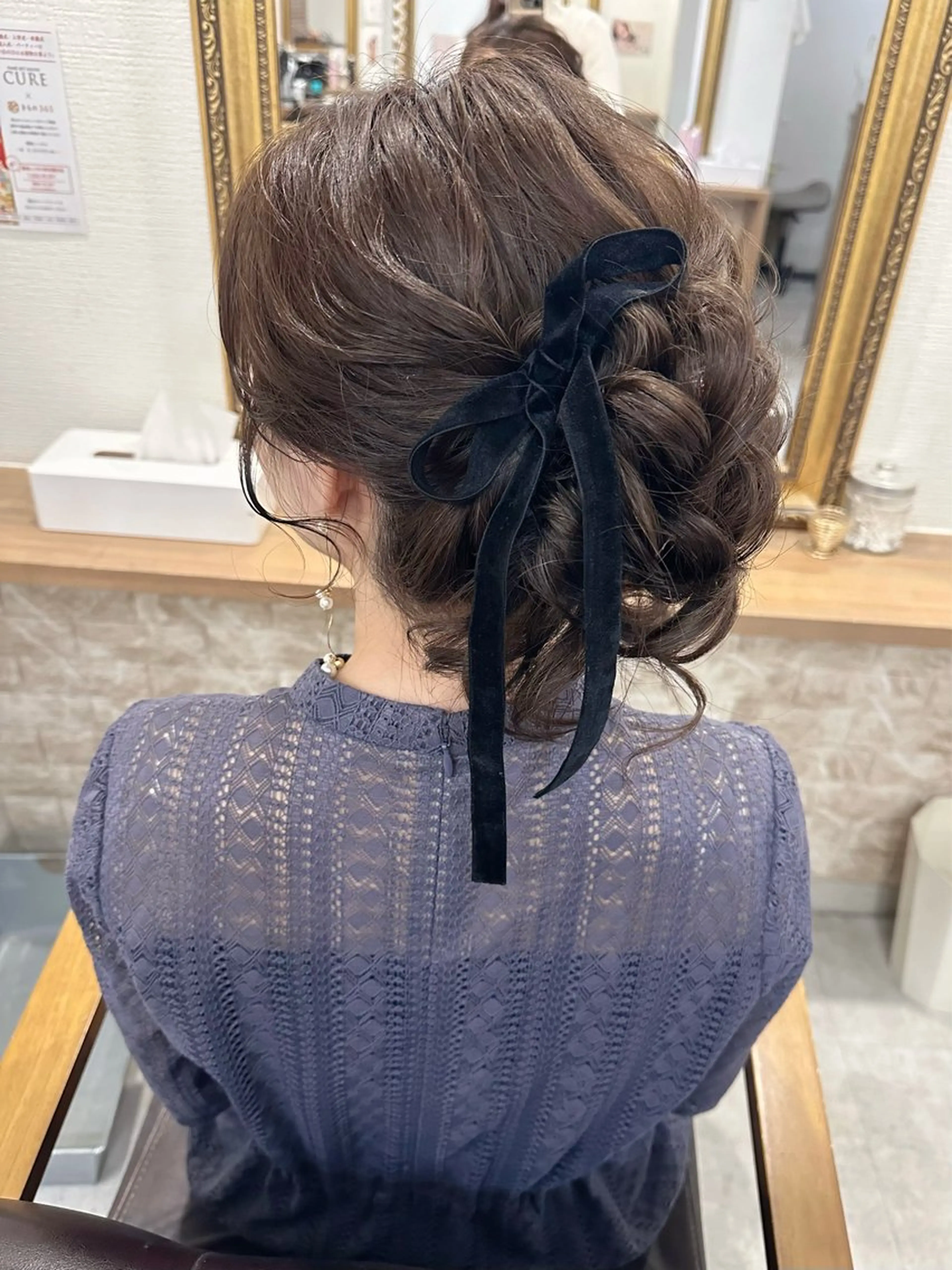 ヘアアレンジ ヘアセット 谷口遥 ♡ jolie栄店のマツエク・マツパデザイン