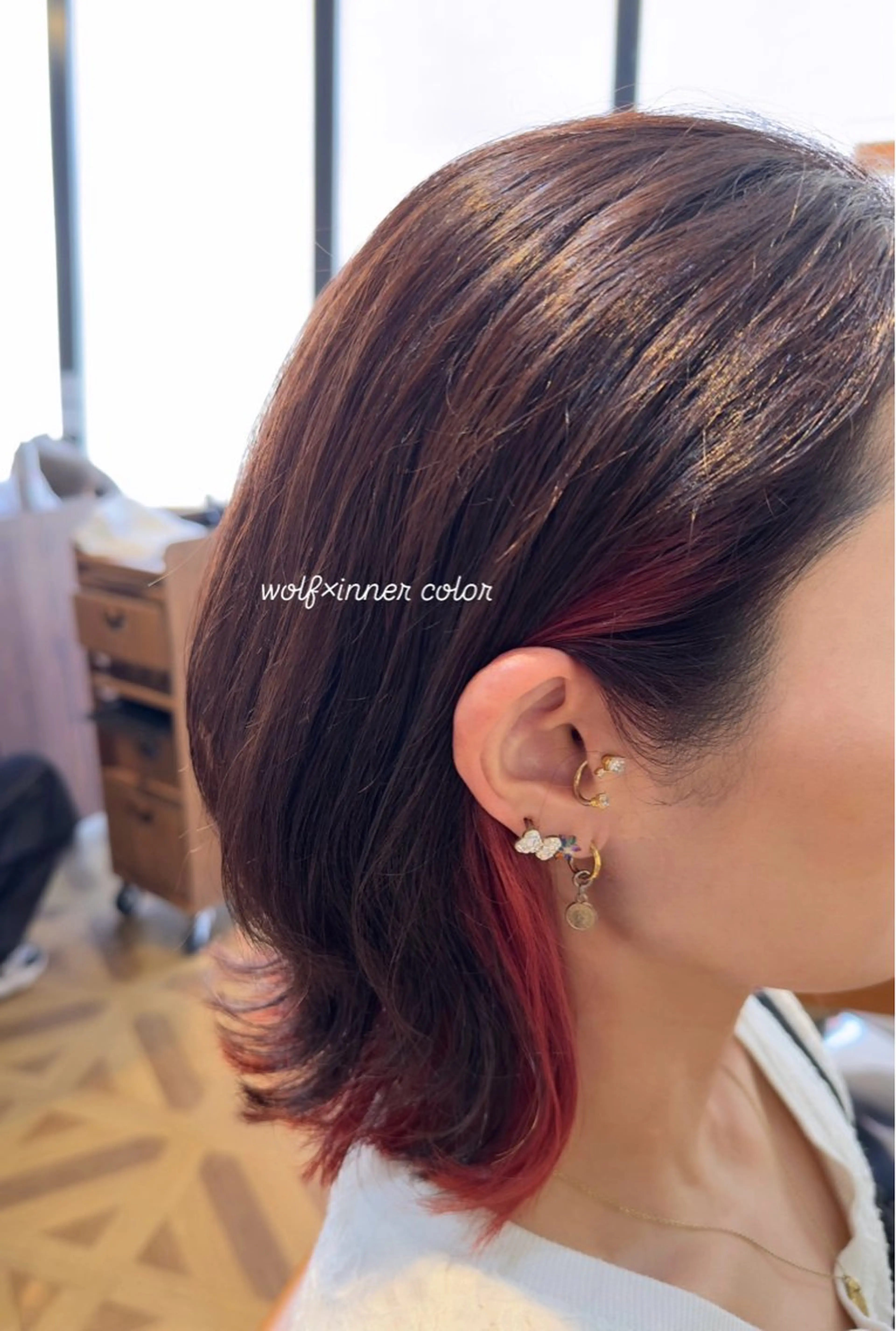 ミディアム カット ヘアカラー メンズカット/パーマ 髙橋美穂のヘアスタイル