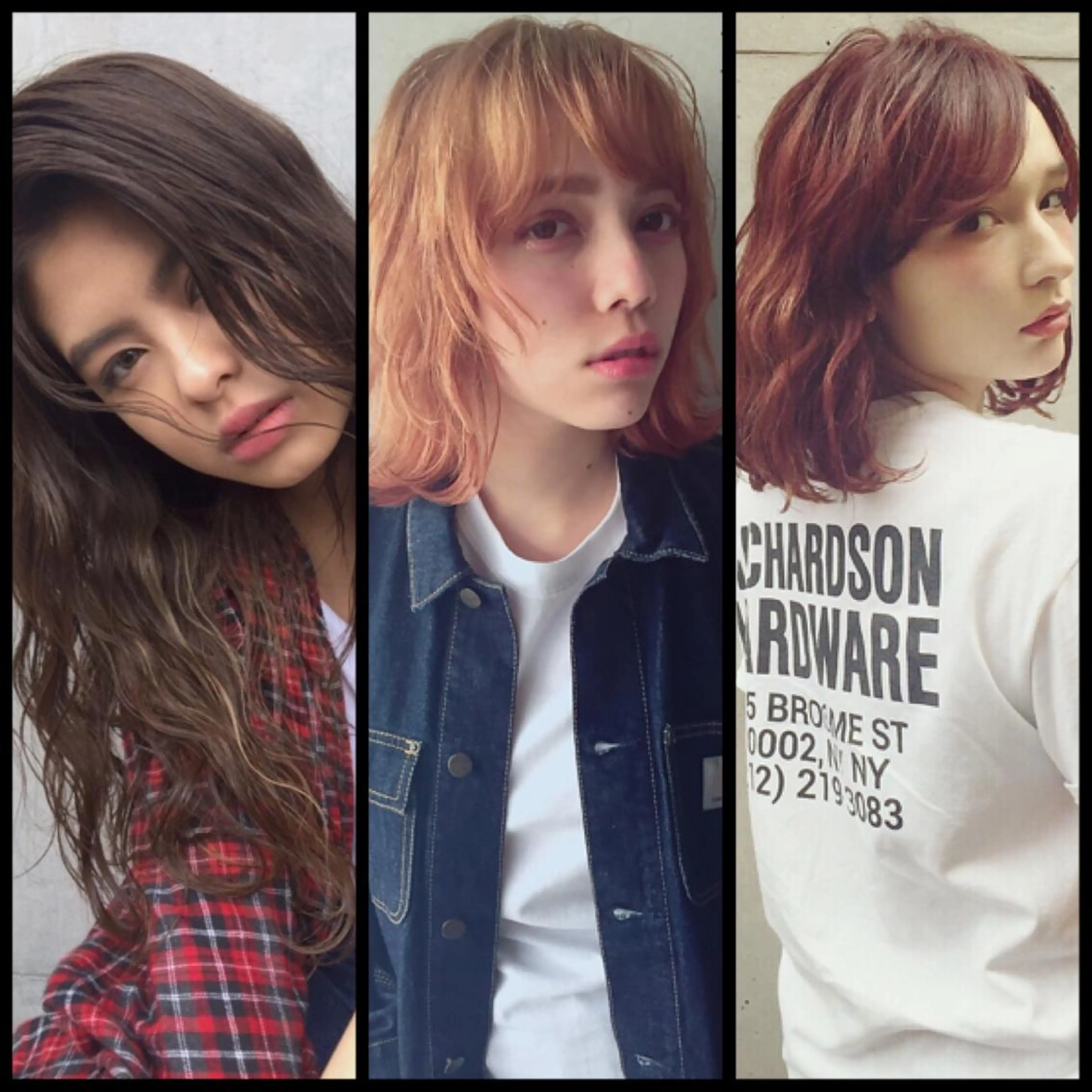 ミディアム セミロング ロング カラー パーマ ヘアアレンジ カット ヘアカラー トリートメント ヘアセット 🌈髪質改善🉐割✨ 🌸“ever”🌸のヘアスタイル