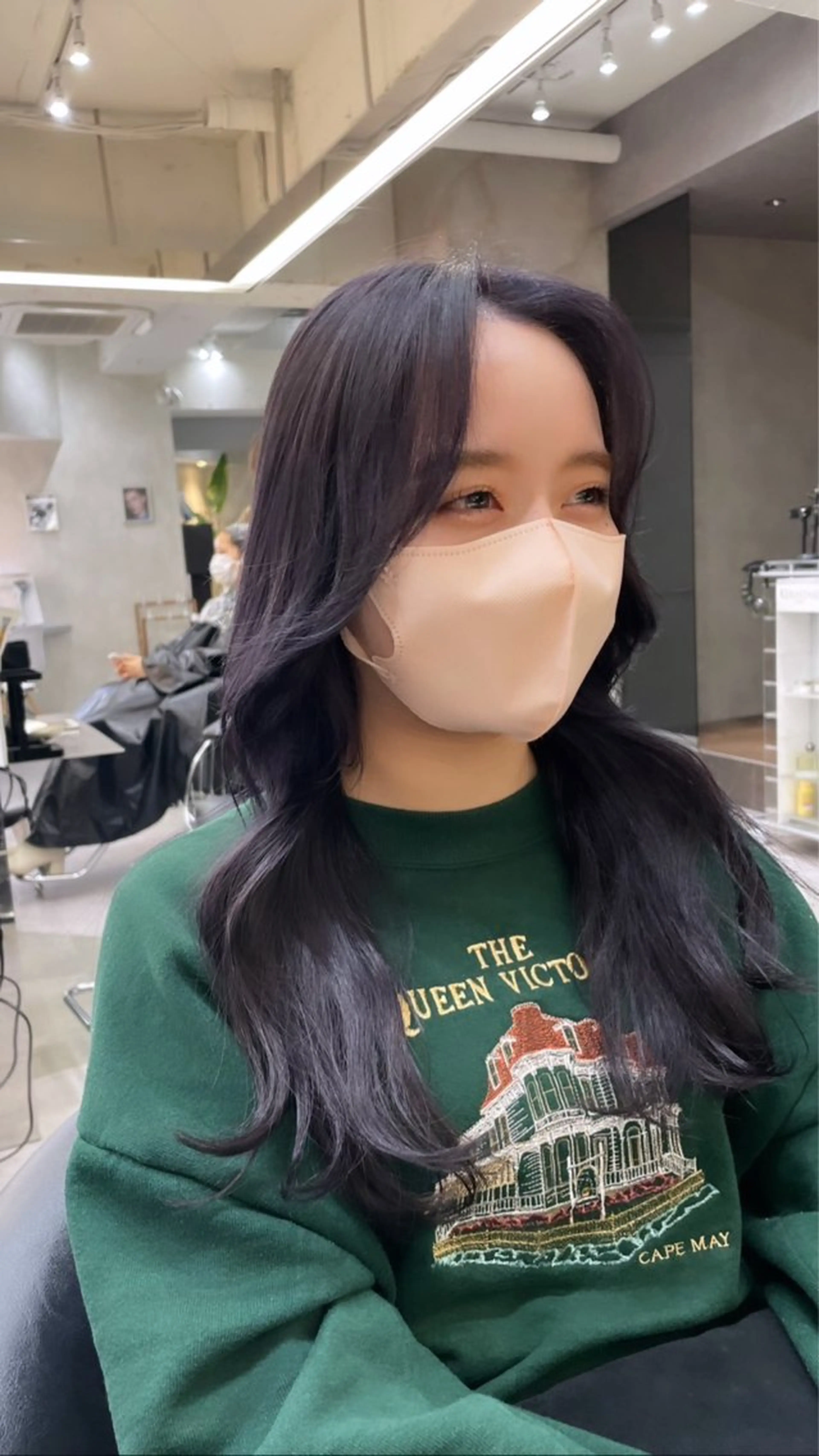 ロング 池袋/韓国/レイヤー 髪質改善/村上けいとのヘアスタイル