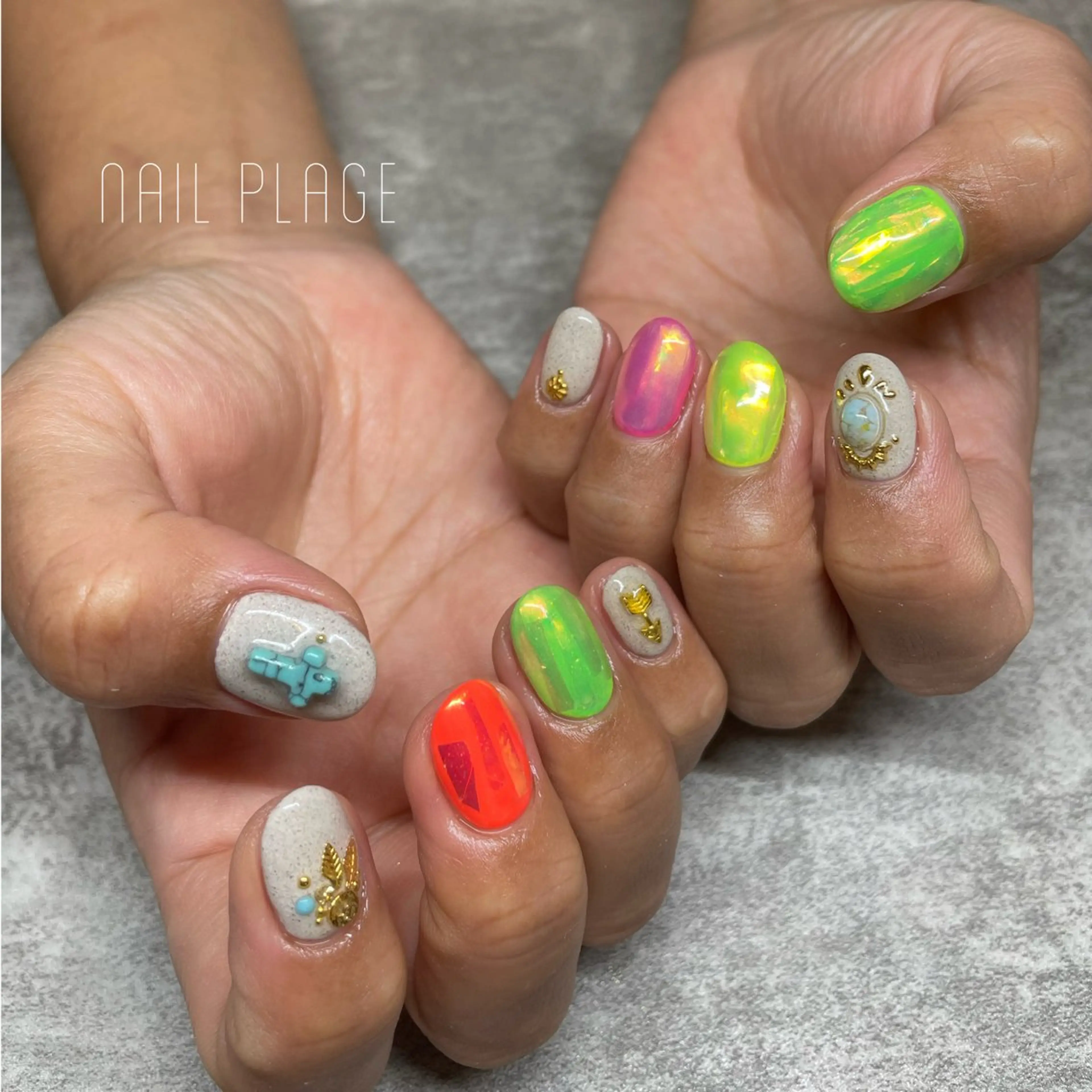 ネイル nail Plage Imai kanaのネイルデザイン