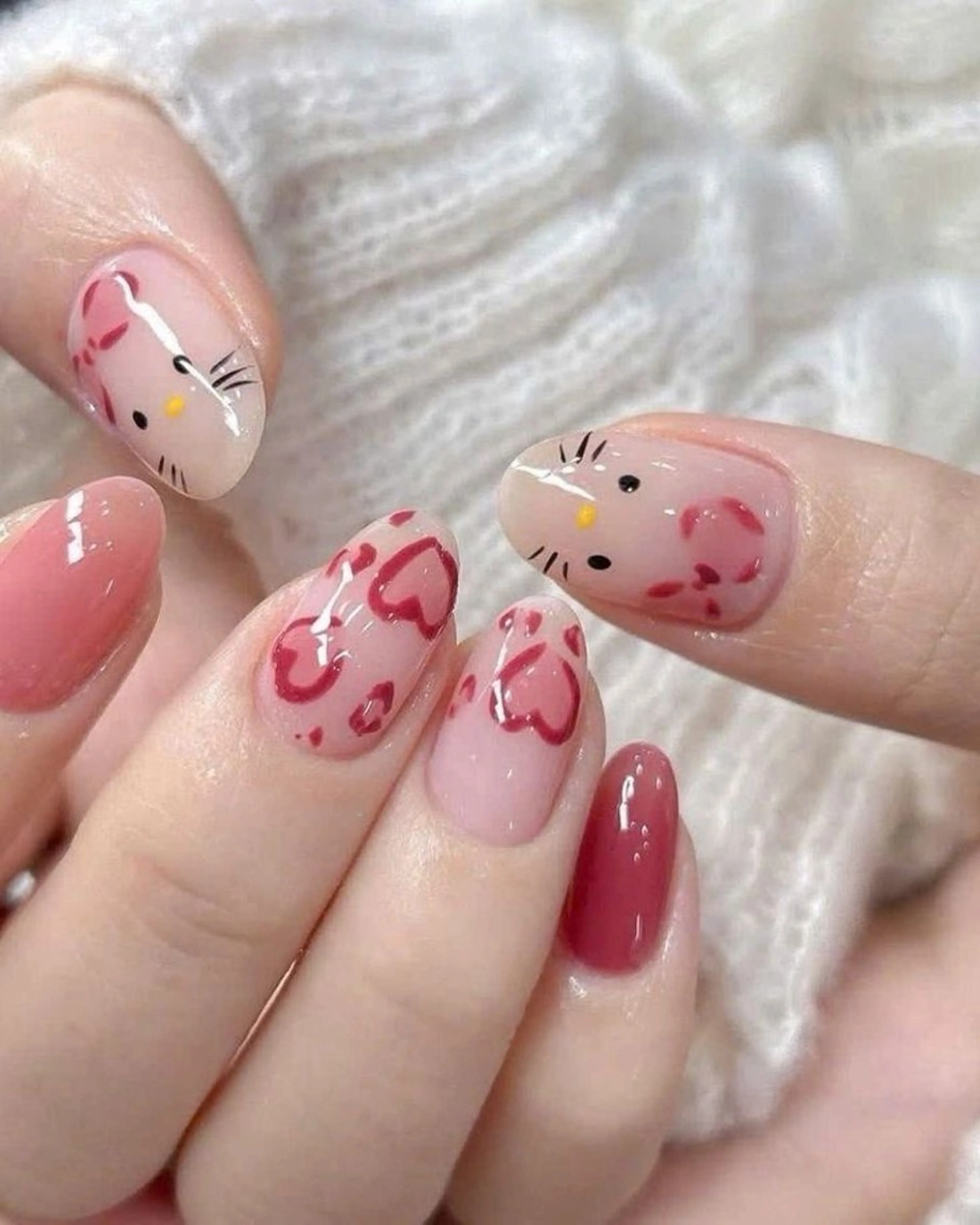 カラー Pun Sora Nailのネイルデザイン