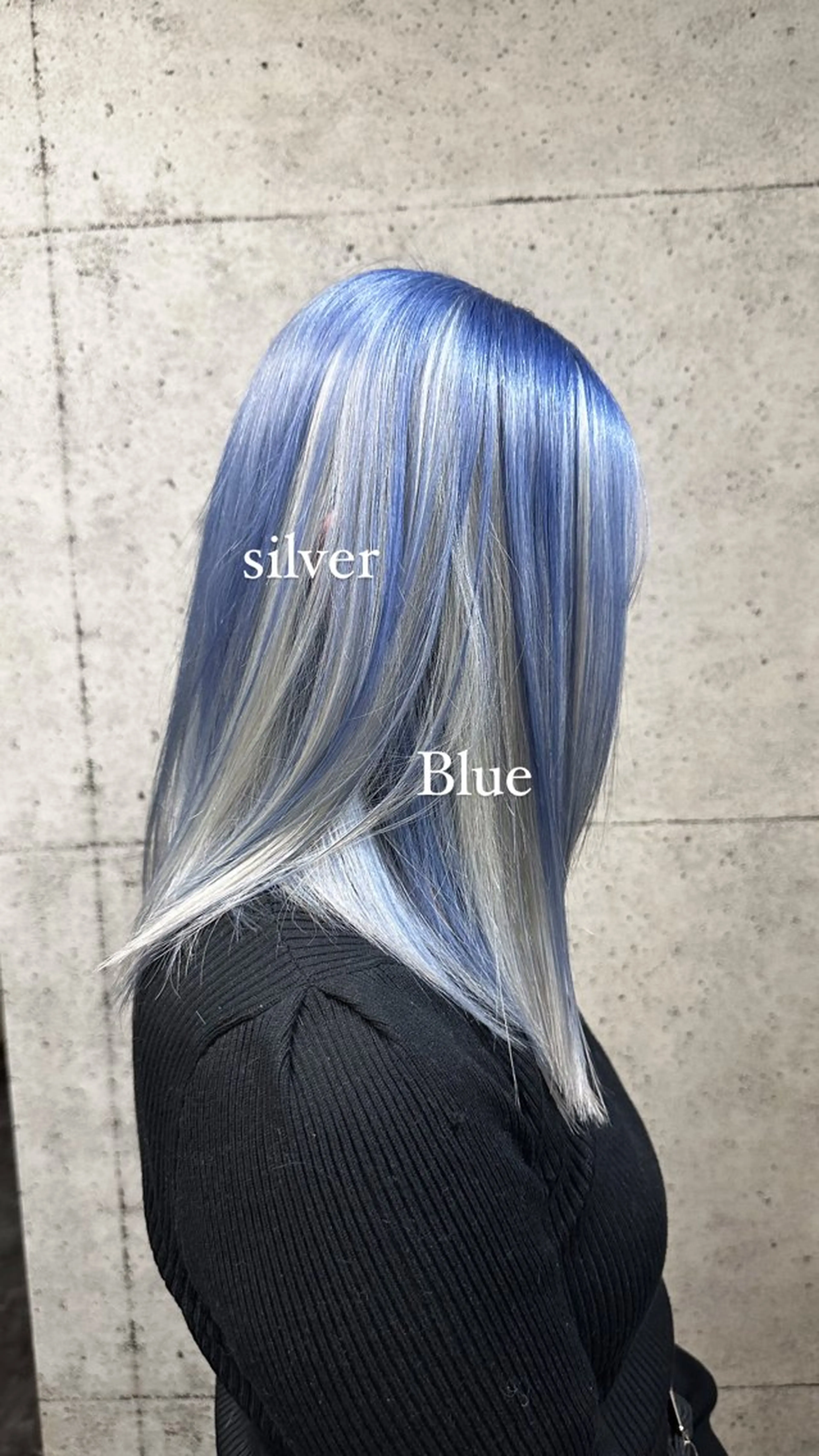 セミロング カラー ハイトーン/ブリーチ カラー/SHOGOのヘアスタイル