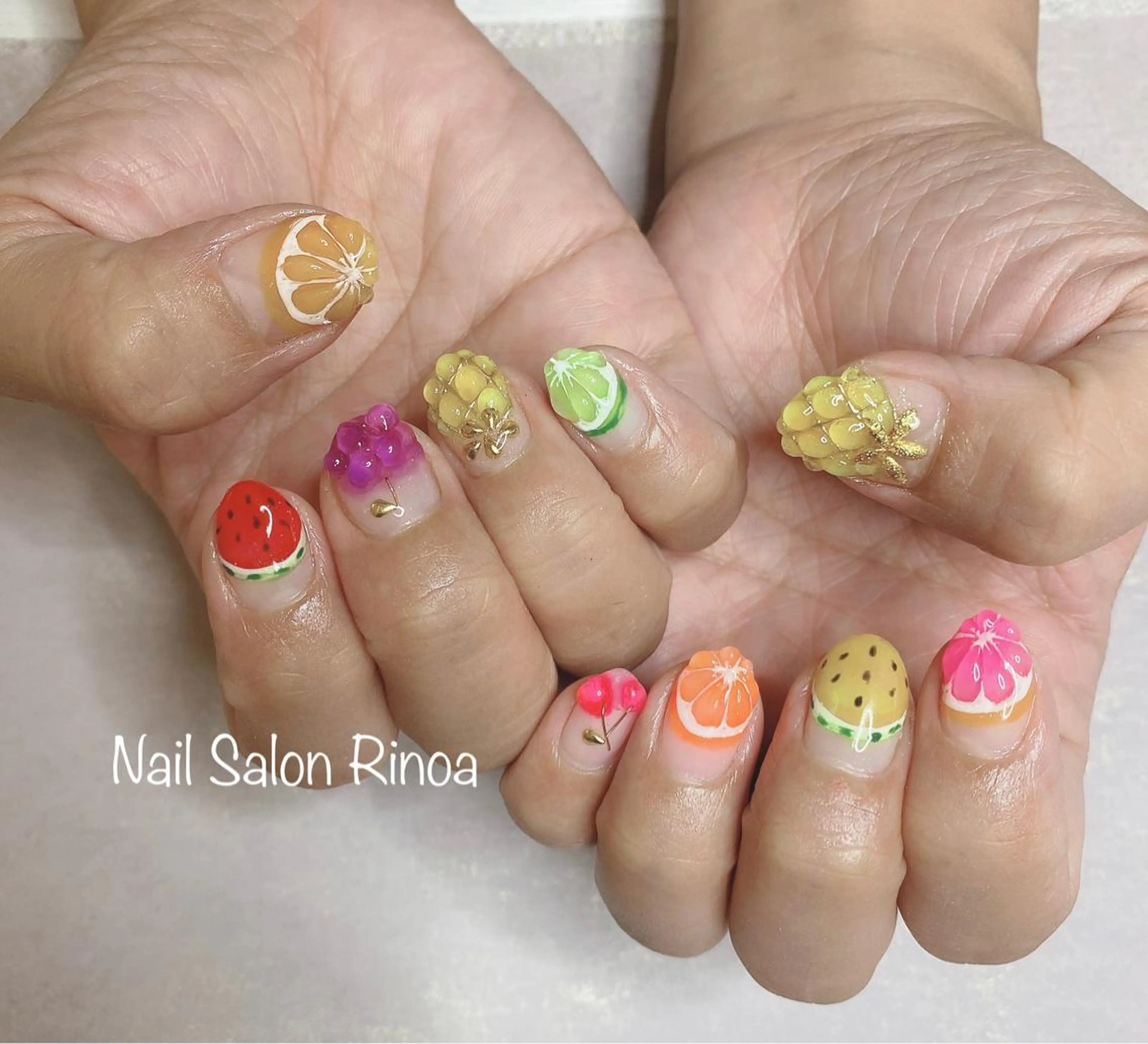 ネイル Nail Salon Rinoaのネイルデザイン