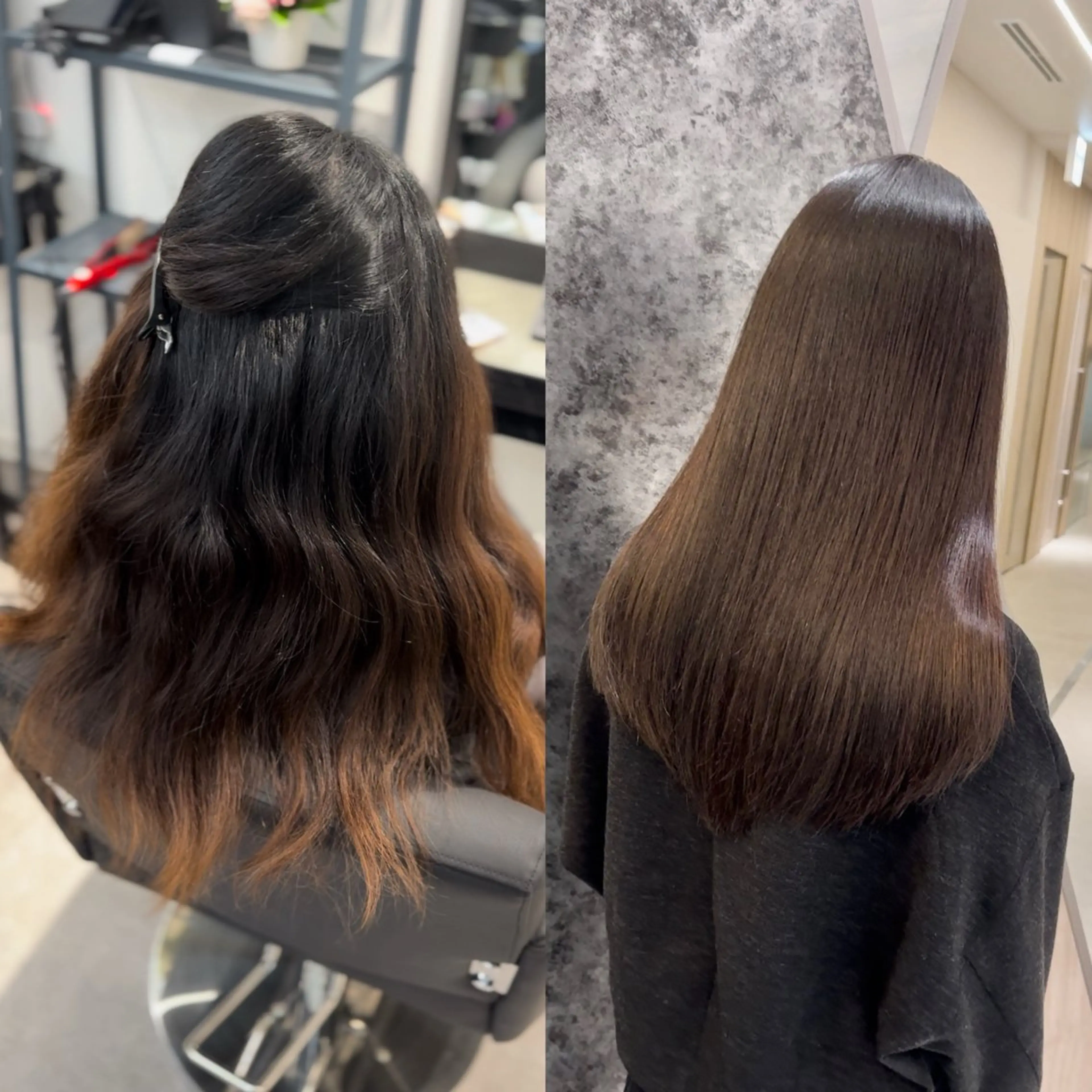 ロング パーマ 白髪ぼかし特化 三澤はるかのヘアスタイル