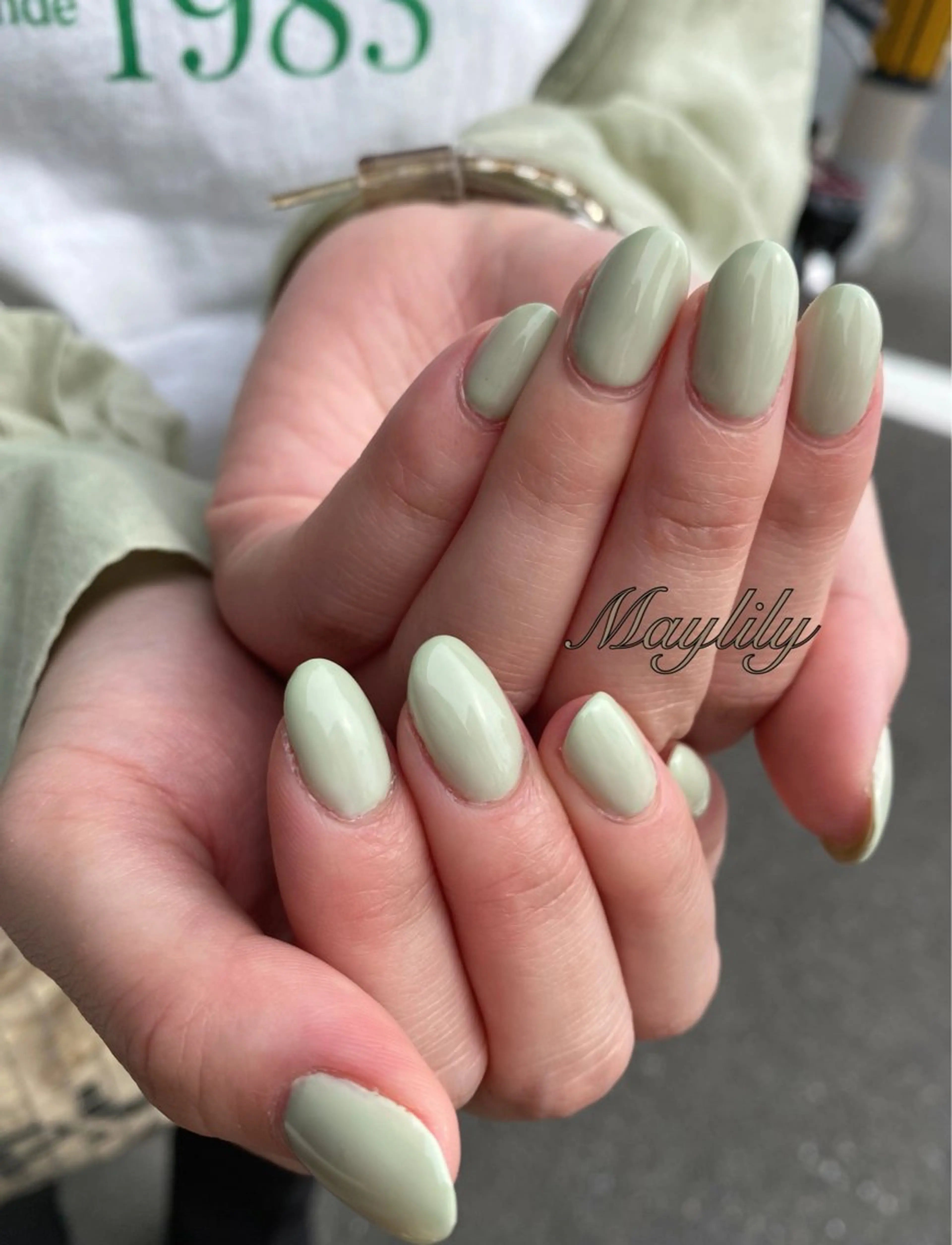 ネイル ワンカラーネイル Nail salon Maylilyのネイルデザイン