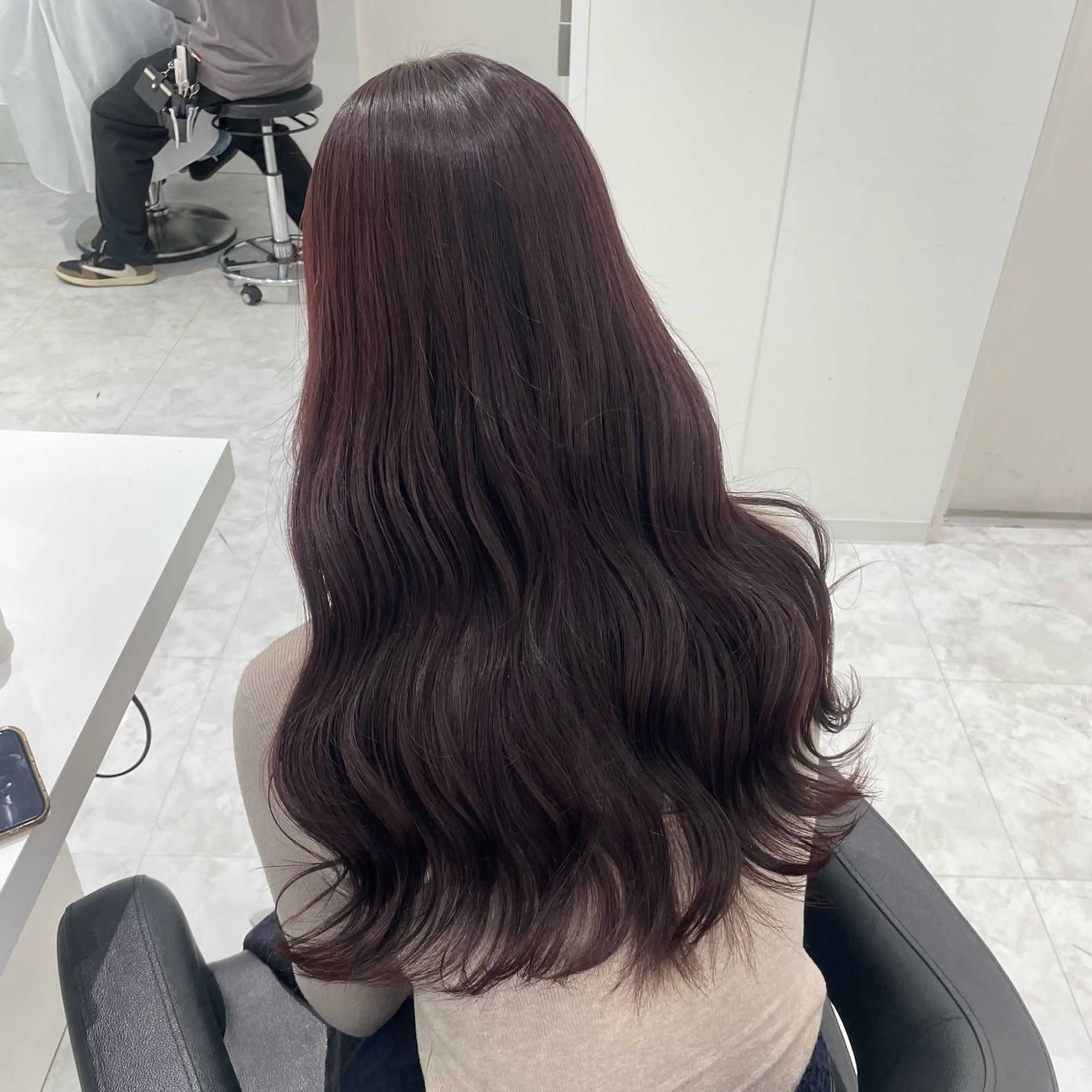 カラー 🤍ブリーチなし ブラウンhimi🤍のヘアスタイル