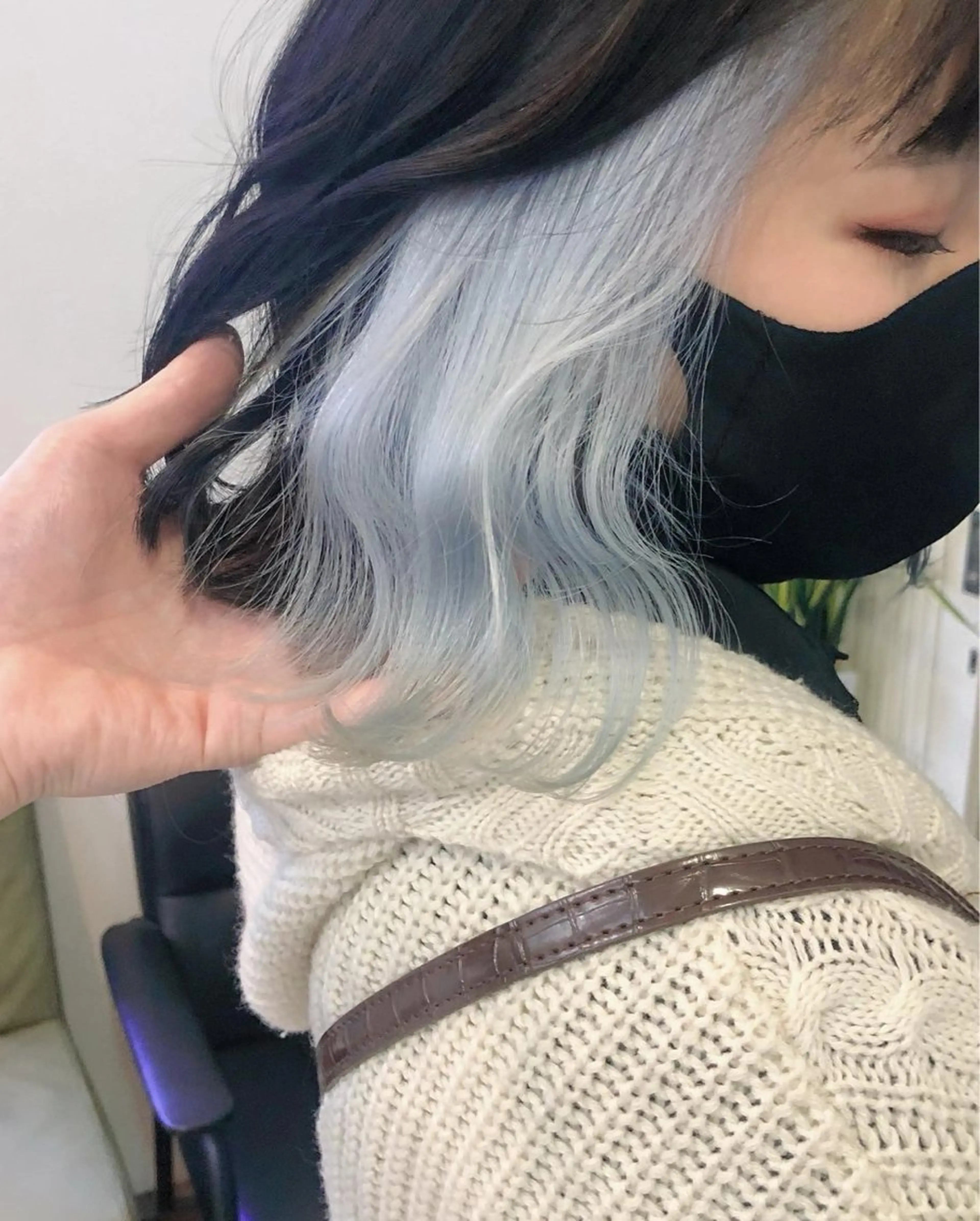 カラー ヘアカラー hayato/ ハイトーン/レイヤーのヘアスタイル