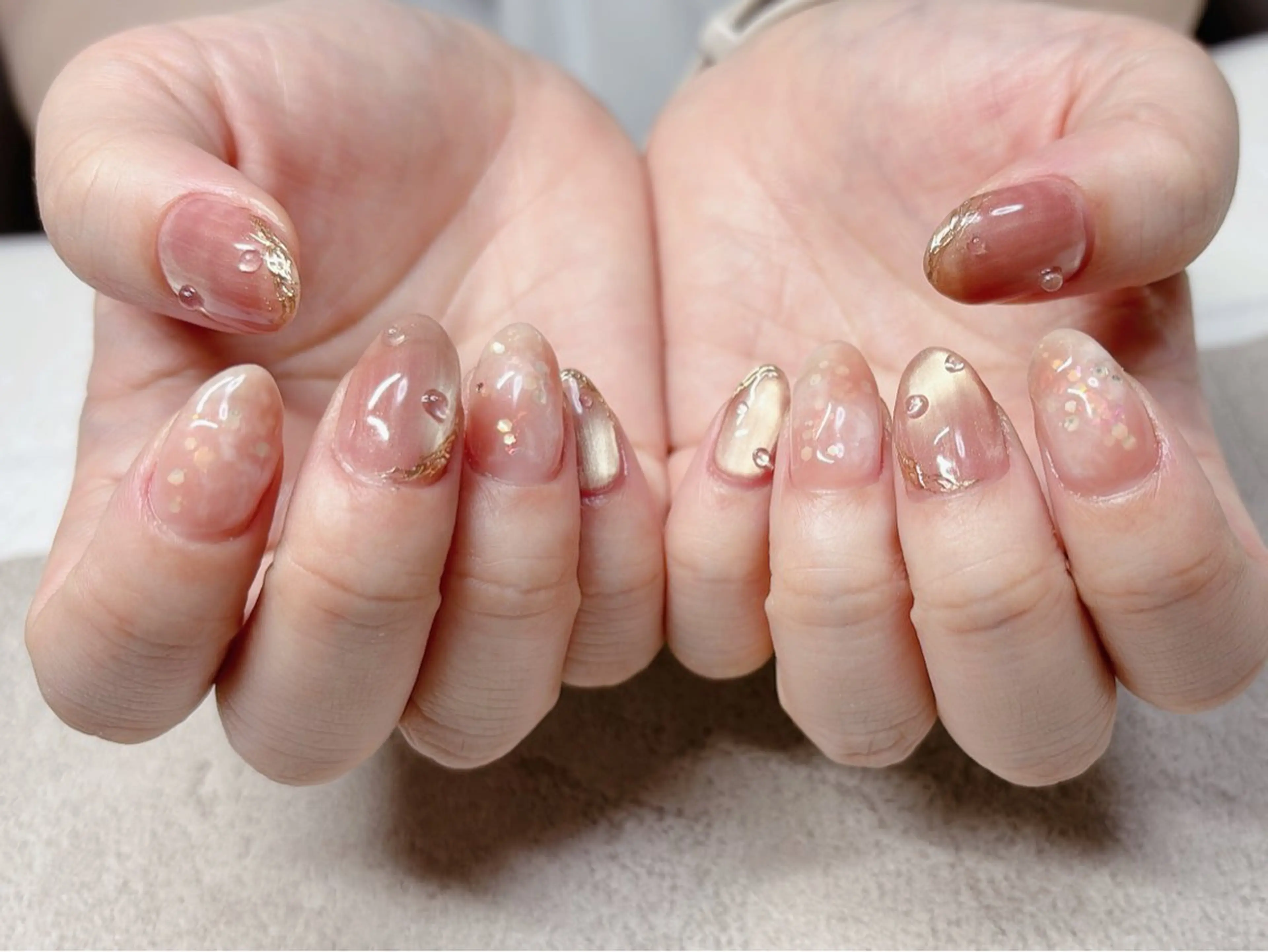 ネイル ハンドネイル Nail •Head スパFortunaのネイルデザイン