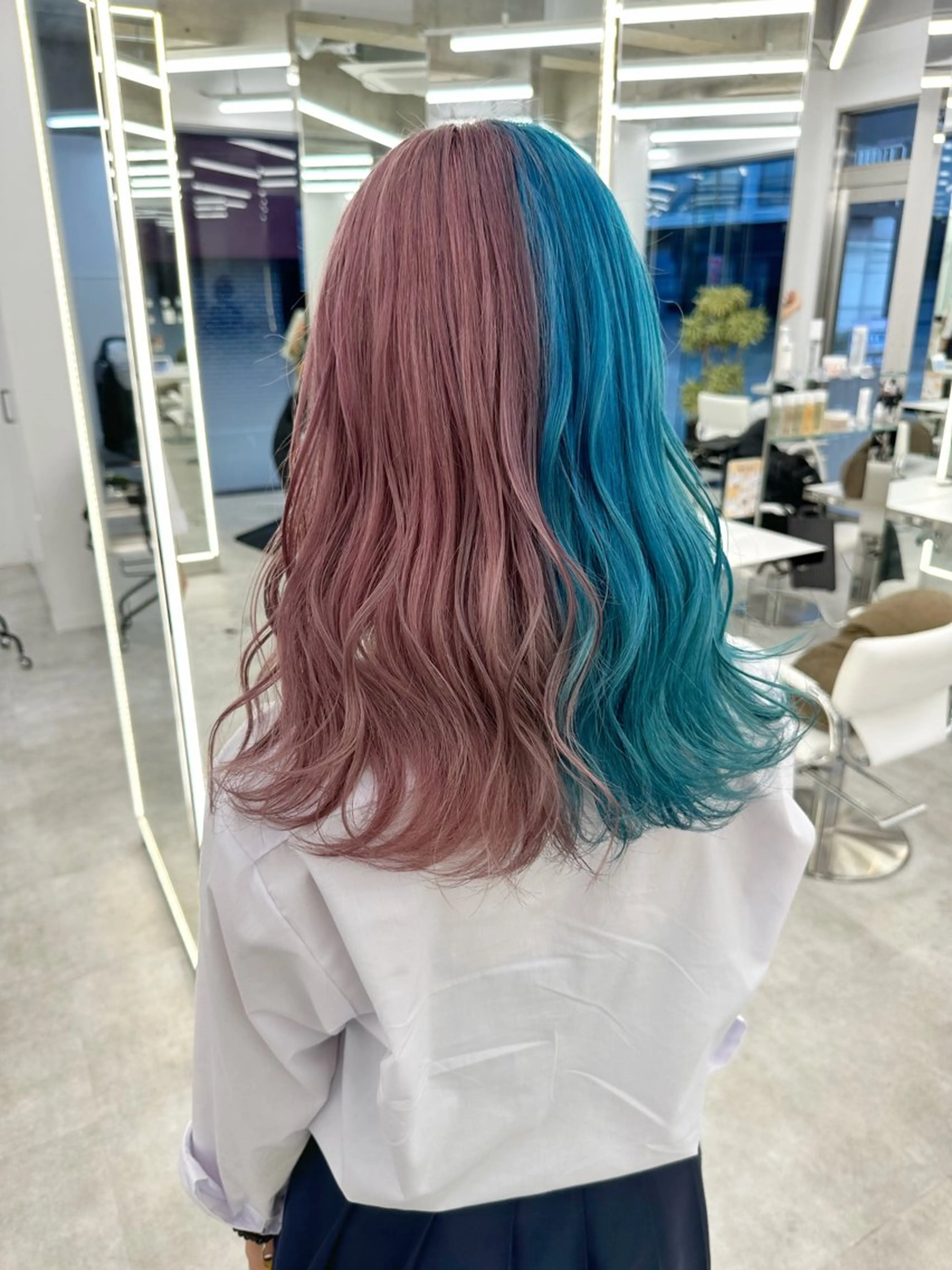 ロング カラー ブリーチ指名No.1 Daikiのヘアスタイル