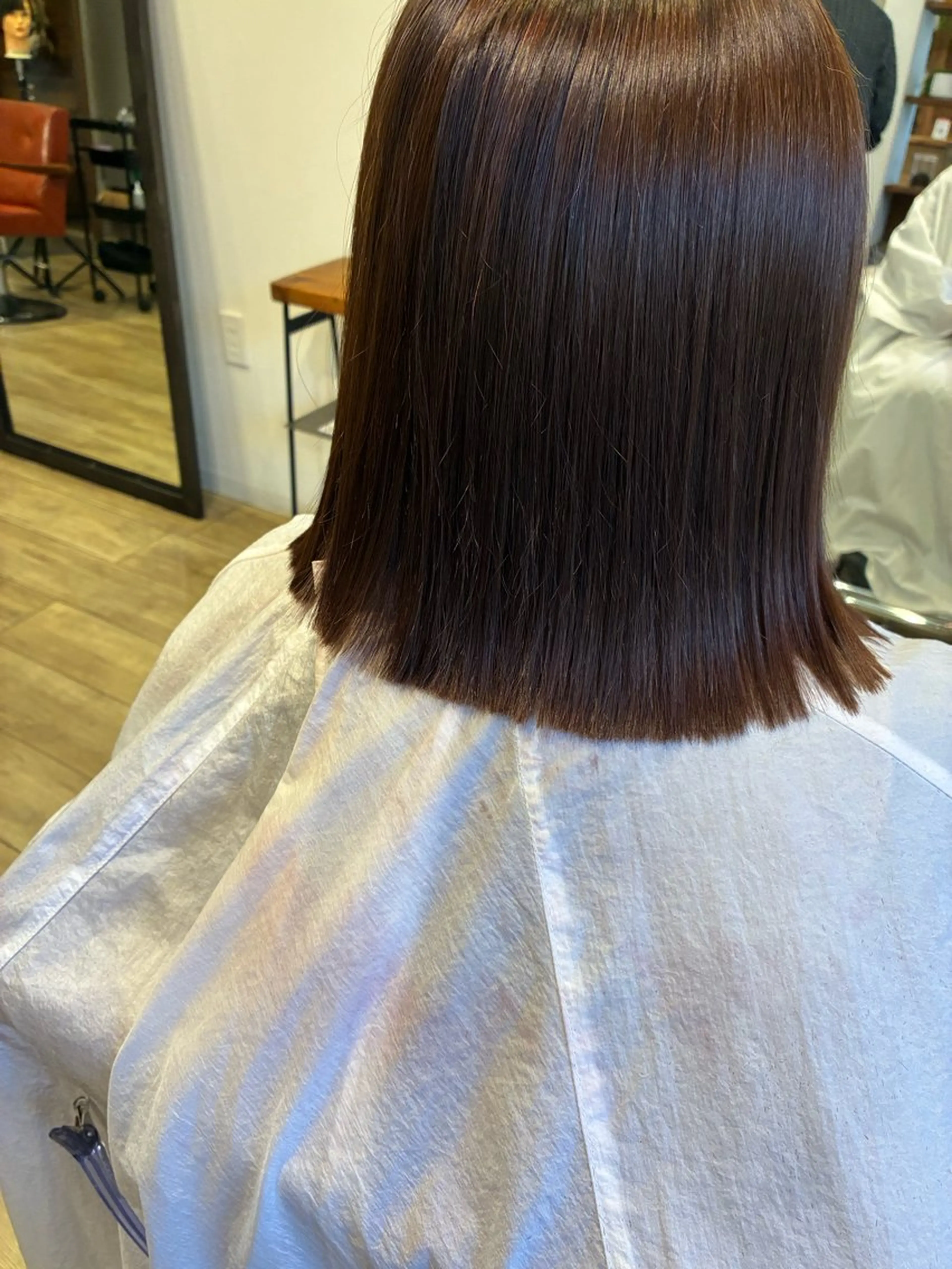 ミディアム 清水 美香のヘアスタイル