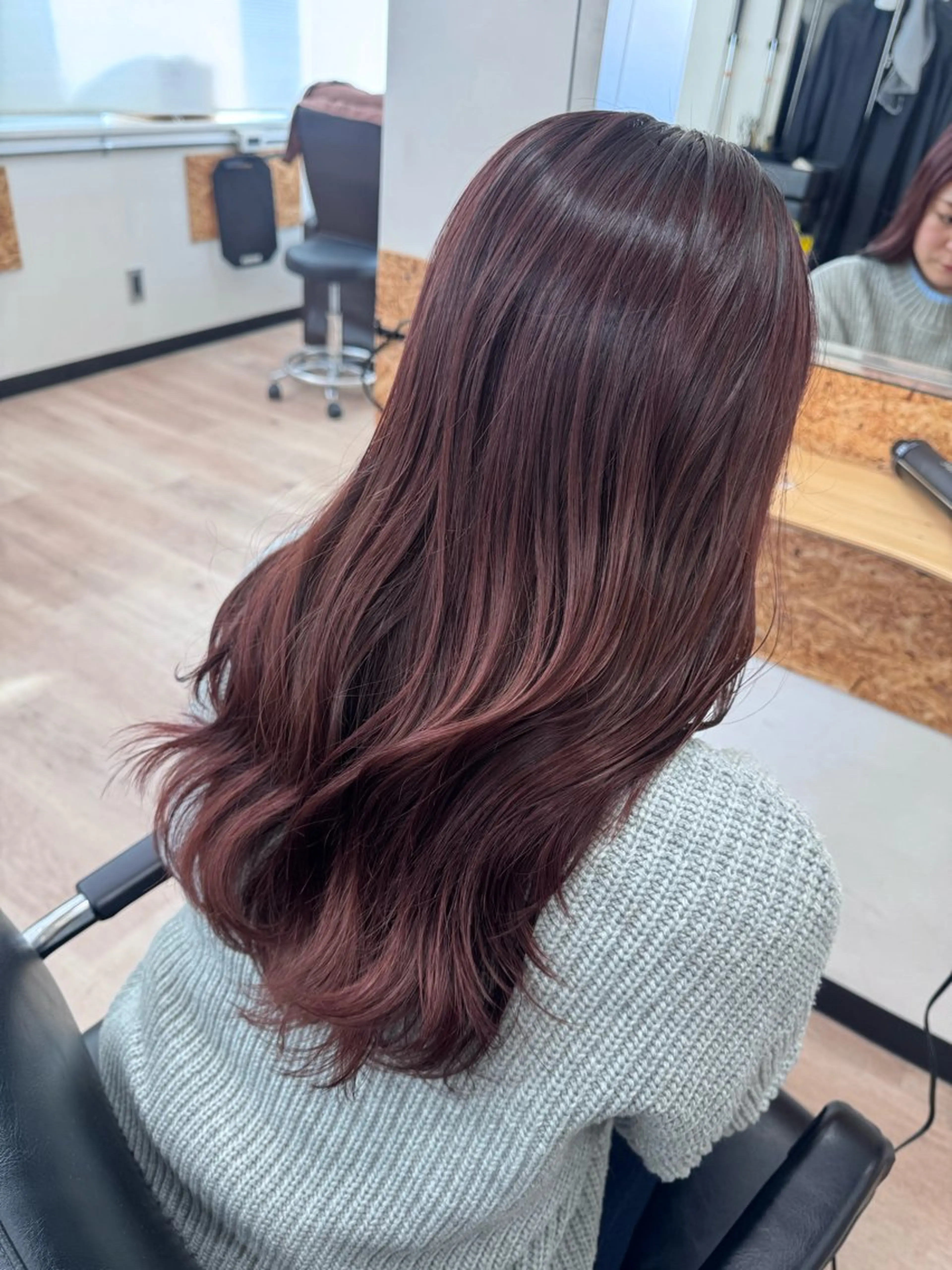 カラー ブリーチ ヘアカラー トリートメント 吉松 ここみのヘアスタイル
