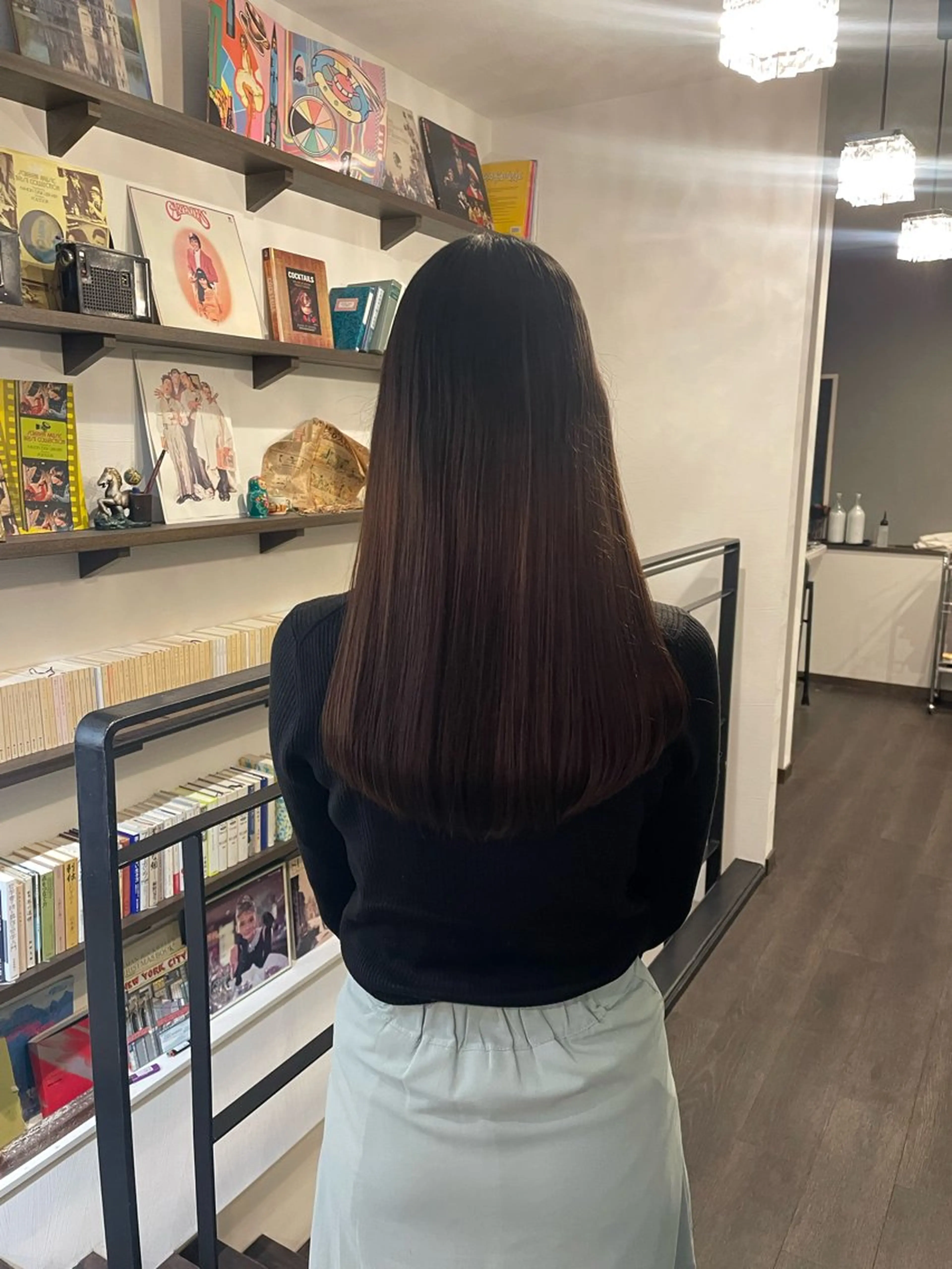 ロング リ ノのヘアスタイル