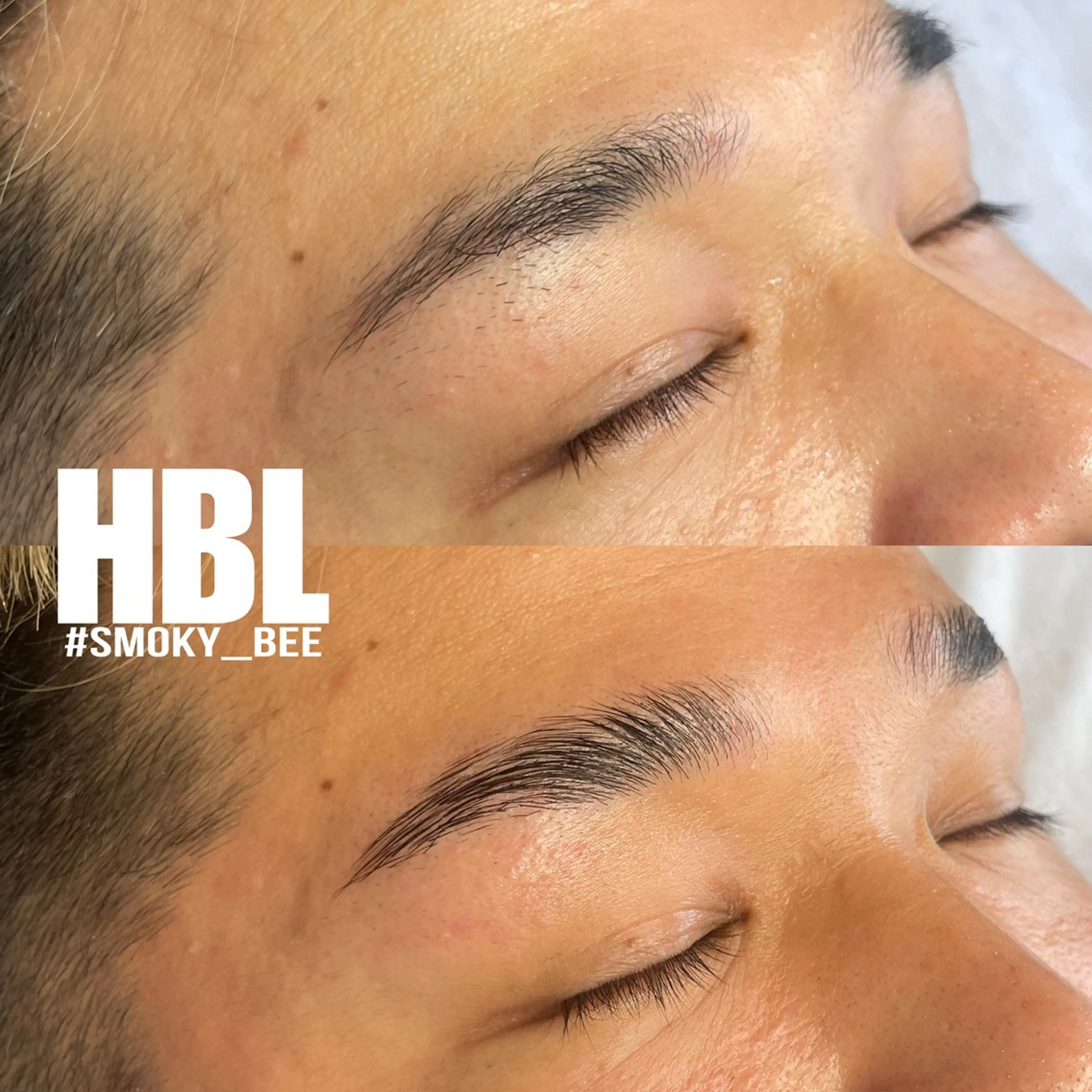メンズ アイブロウ ハリウッドブロウリフト メンズアイブロウ ワックス脱毛 新HBL導入店 smoky beeの眉毛・アイブロウイメージ