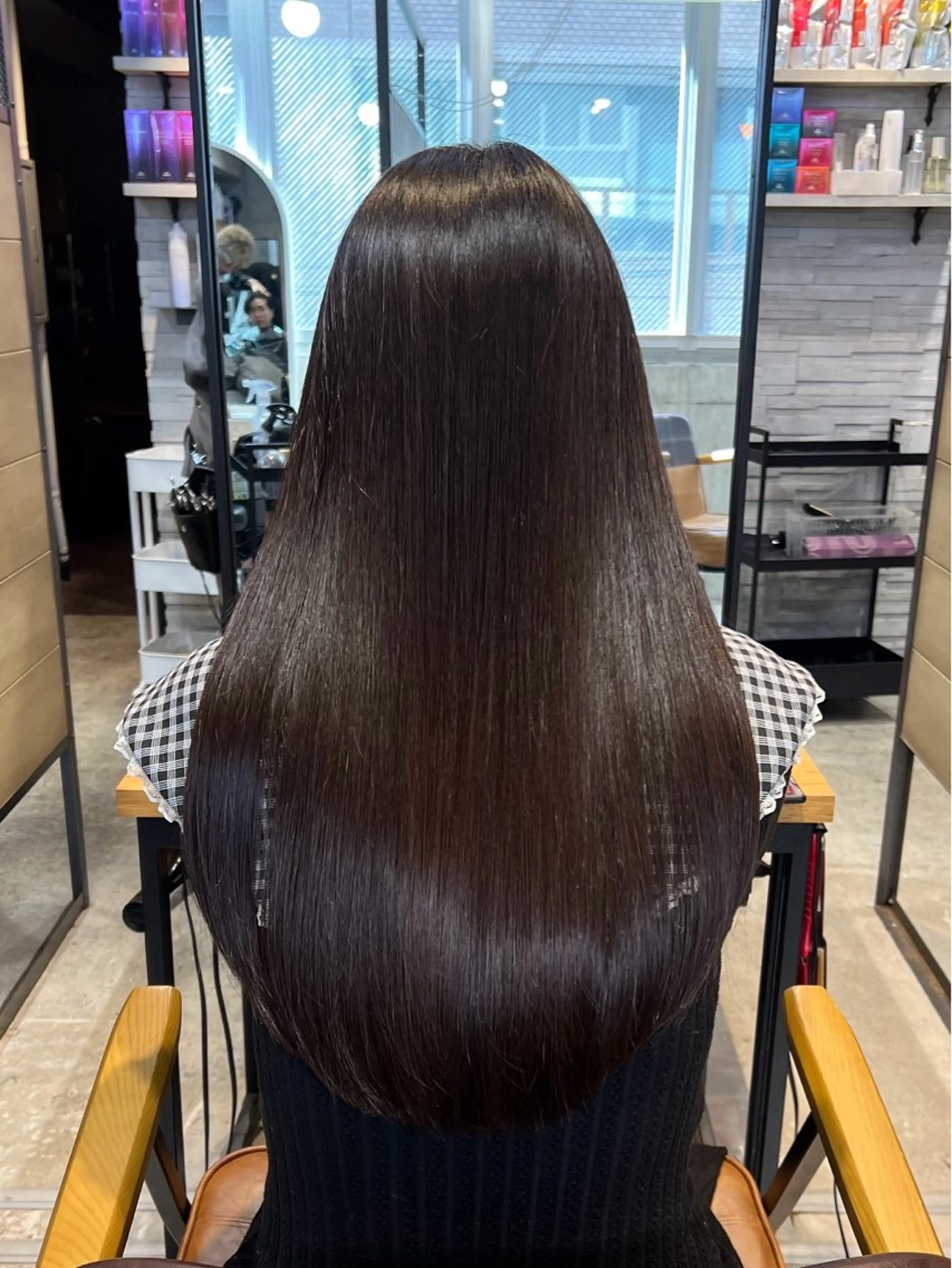 ロング カラー トリートメント youres hair 髪質改善トリートメント&ヘッドスパ 新宿west店所属・小林春月 /新宿美容師のヘアスタイル