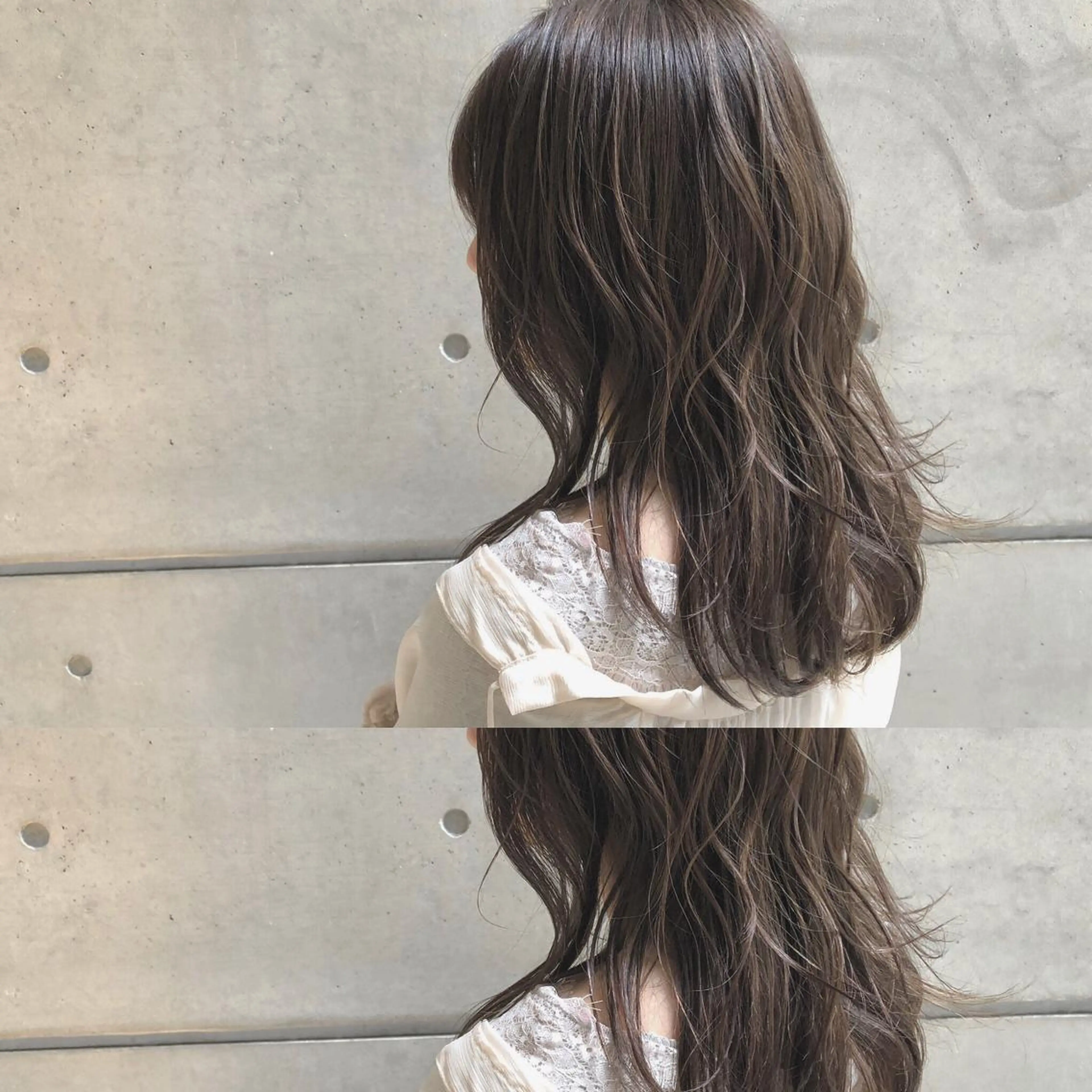 ミディアム CLUTCH天王寺 西藤遥河のヘアスタイル