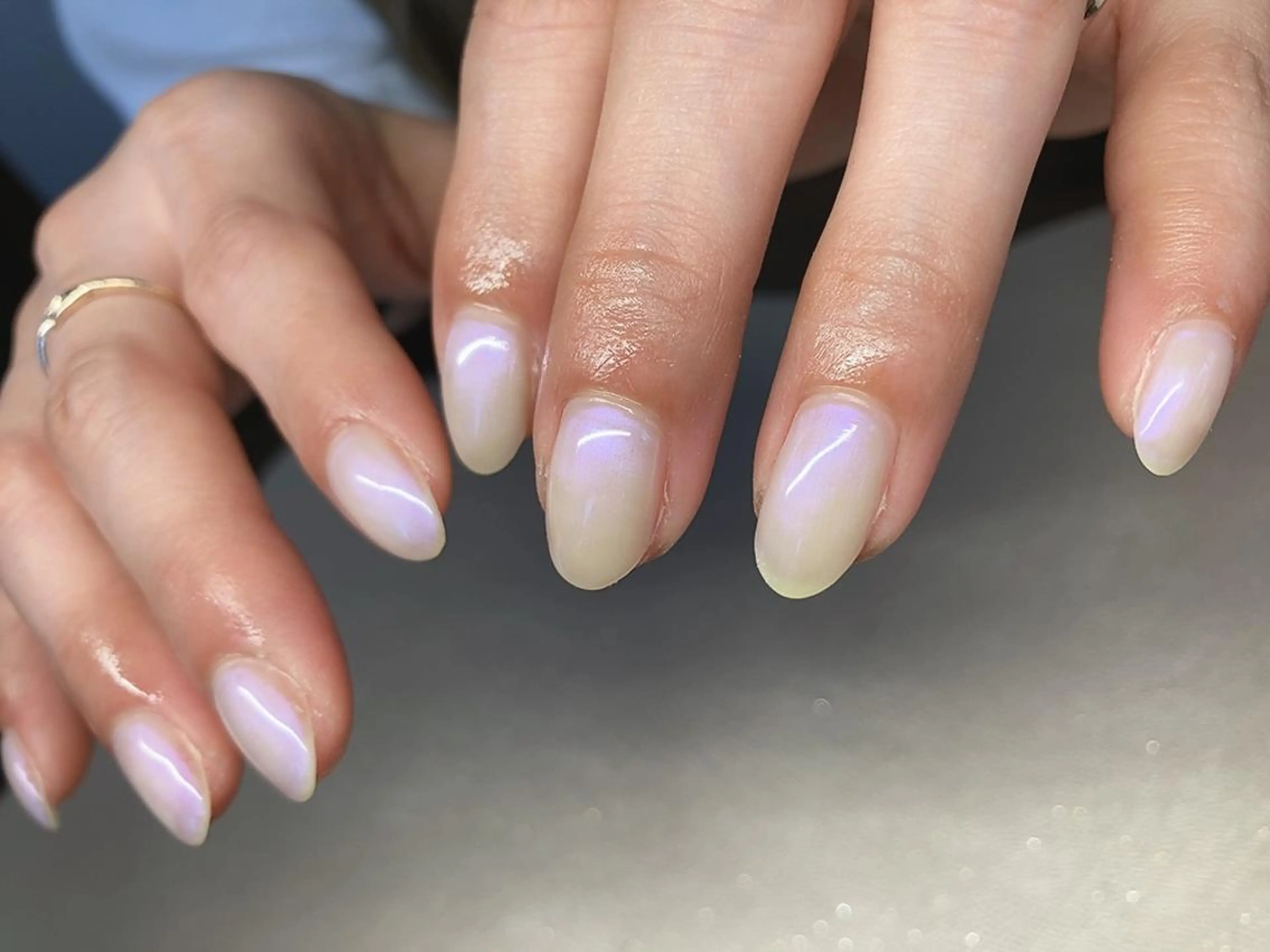 ネイル ハンドネイル 𝐴𝑁𝑈𝐸 トラブル爪育成専門のネイルデザイン