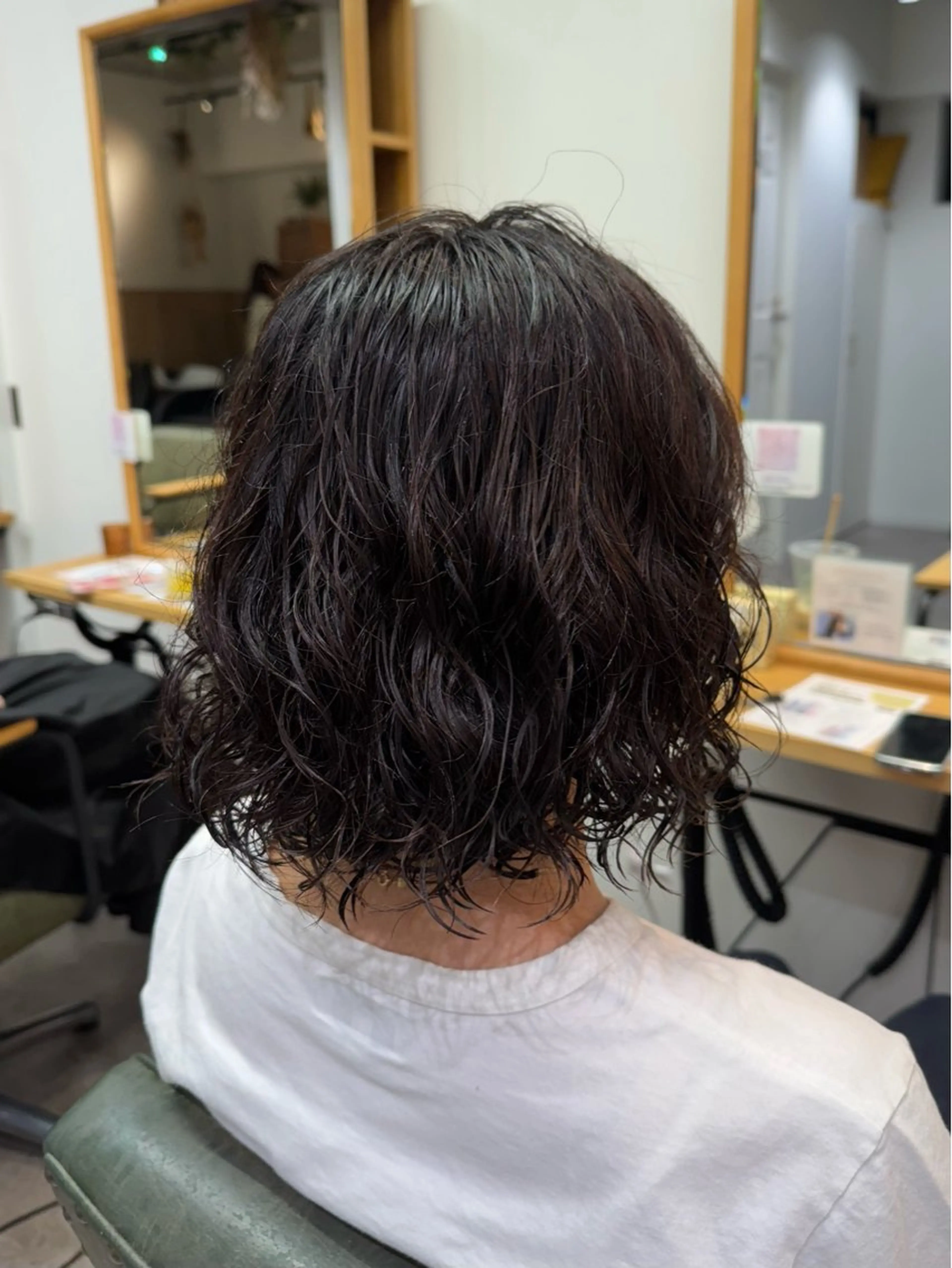 ミディアム カラー パーマ カット パーマ トリートメント 縮毛矯正/エクステ /艶カラー/ヘアメのヘアスタイル