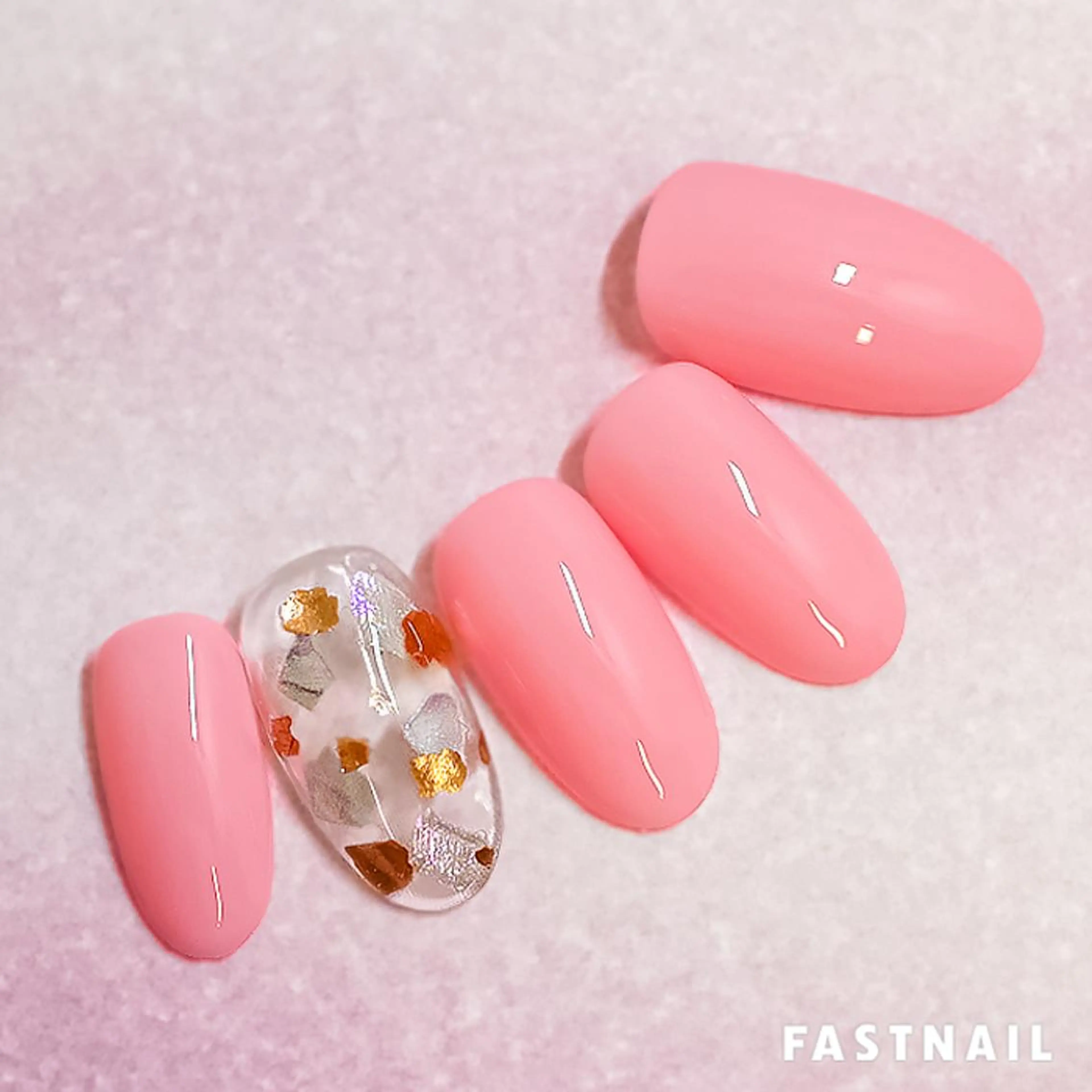 ネイル フットネイル フレンチネイル ジェルネイル ワンカラーネイル パラジェル ファストネイル　ロコ 志免のネイルデザイン