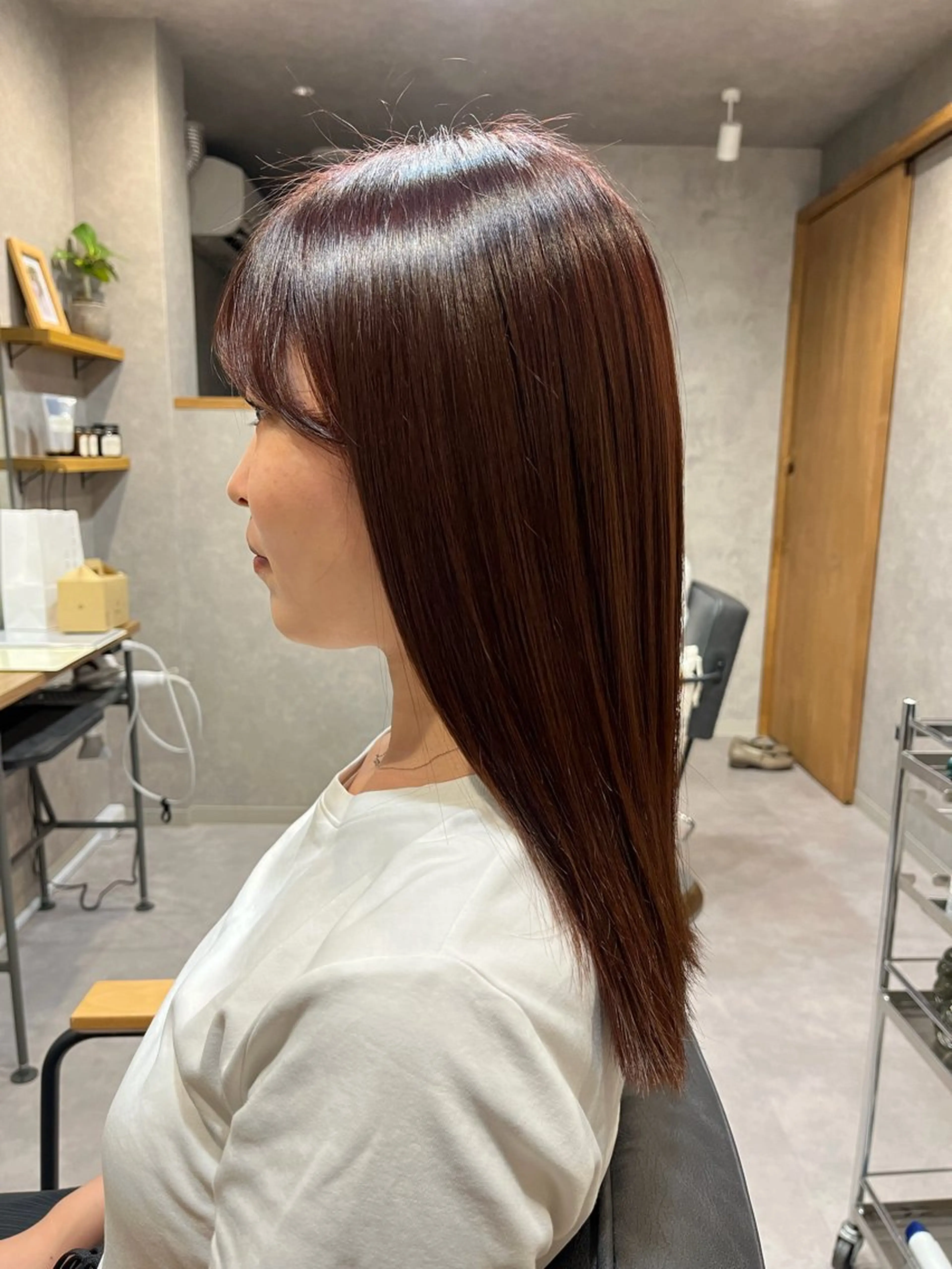 ロング ヘアカラー hosoda .のヘアスタイル
