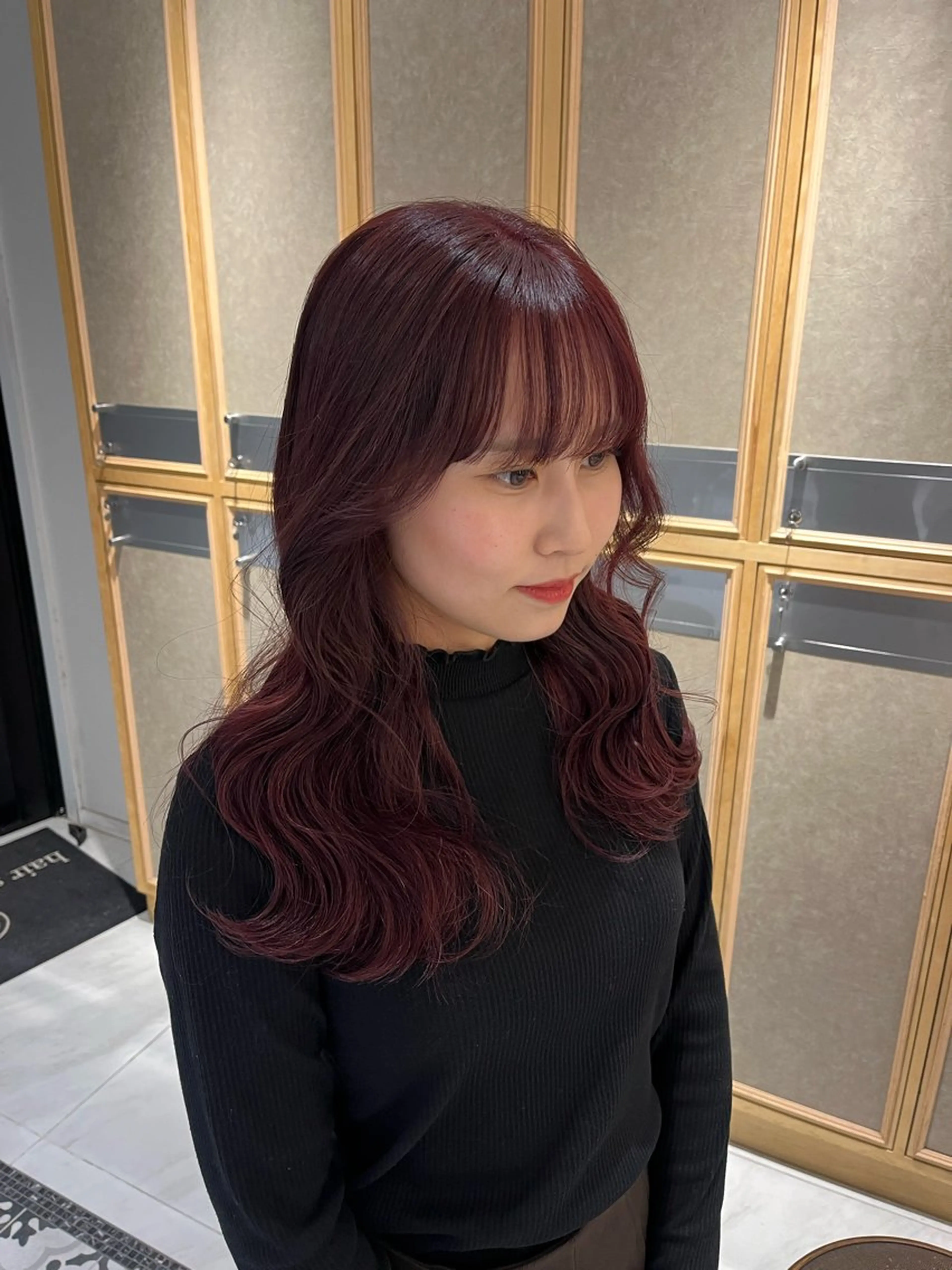 〈透明感〉ブリーチなしダブルカラーの写真