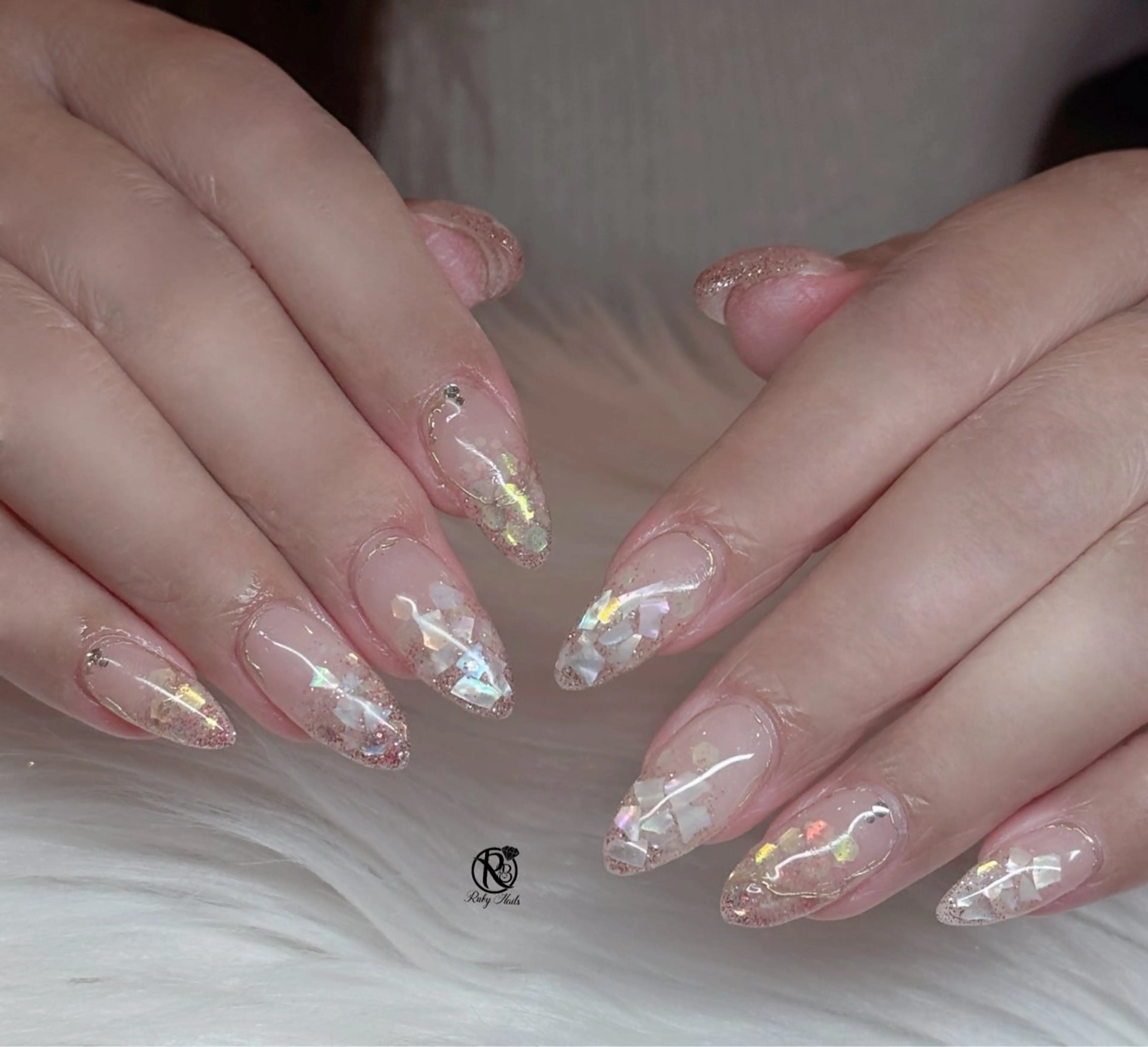 ネイル ボルドー ブラウン チークネイル ドット フットネイル ハンドネイル チェリネイルサロン 霞ヶ関のネイルデザイン