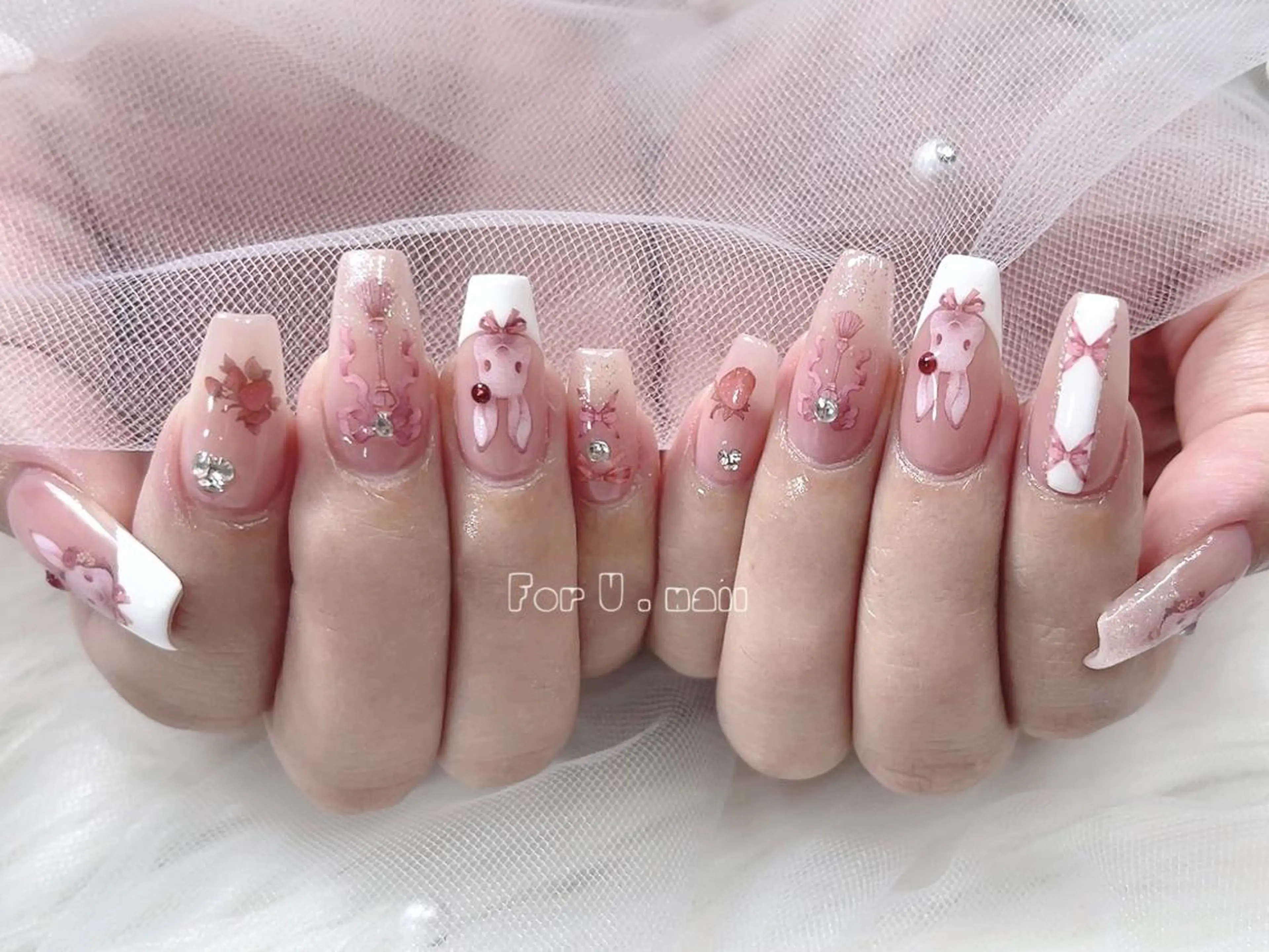 カラー ネイル For U nail スカルプ専門店のネイルデザイン