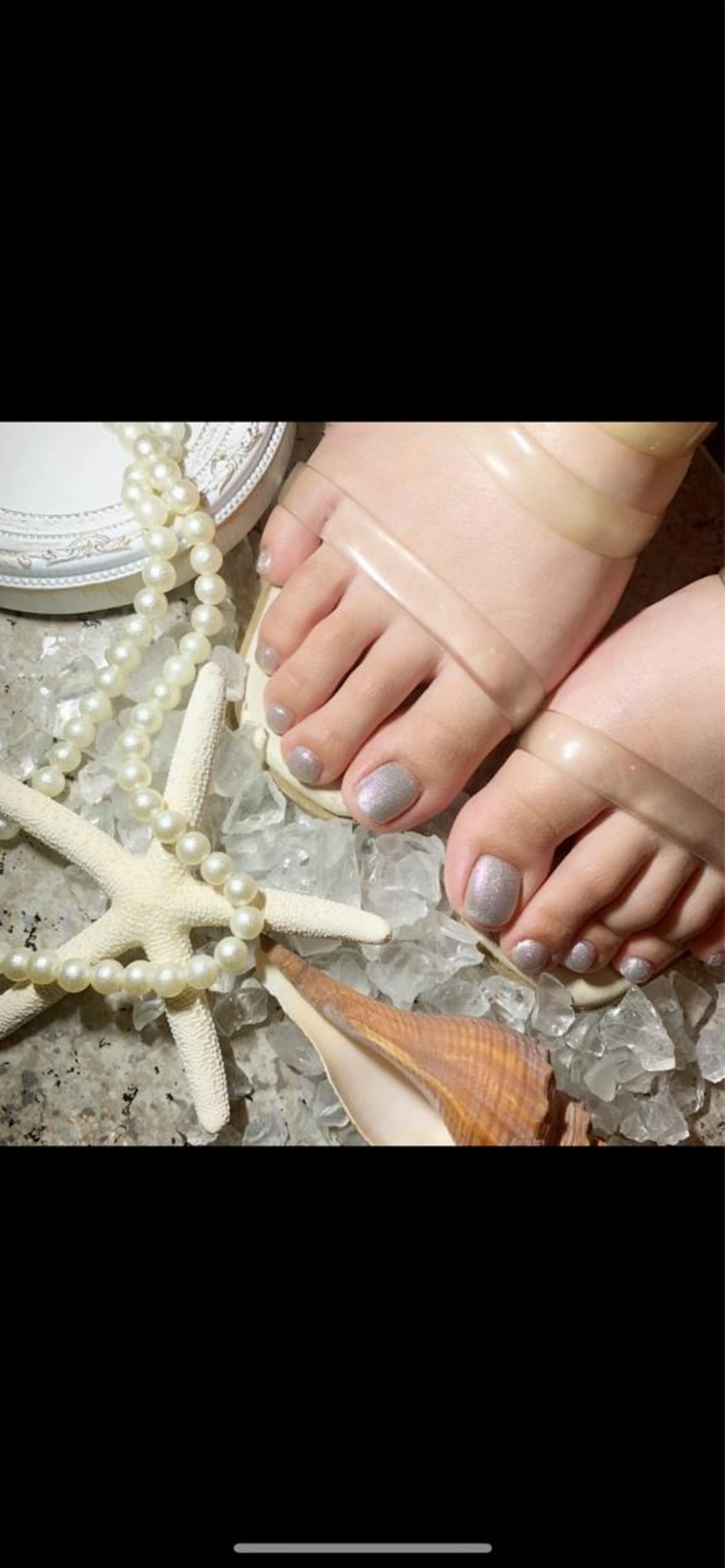 フットオフなし、パスケア付き、グラデーション＆ワンカラーコース(何色でも)の写真