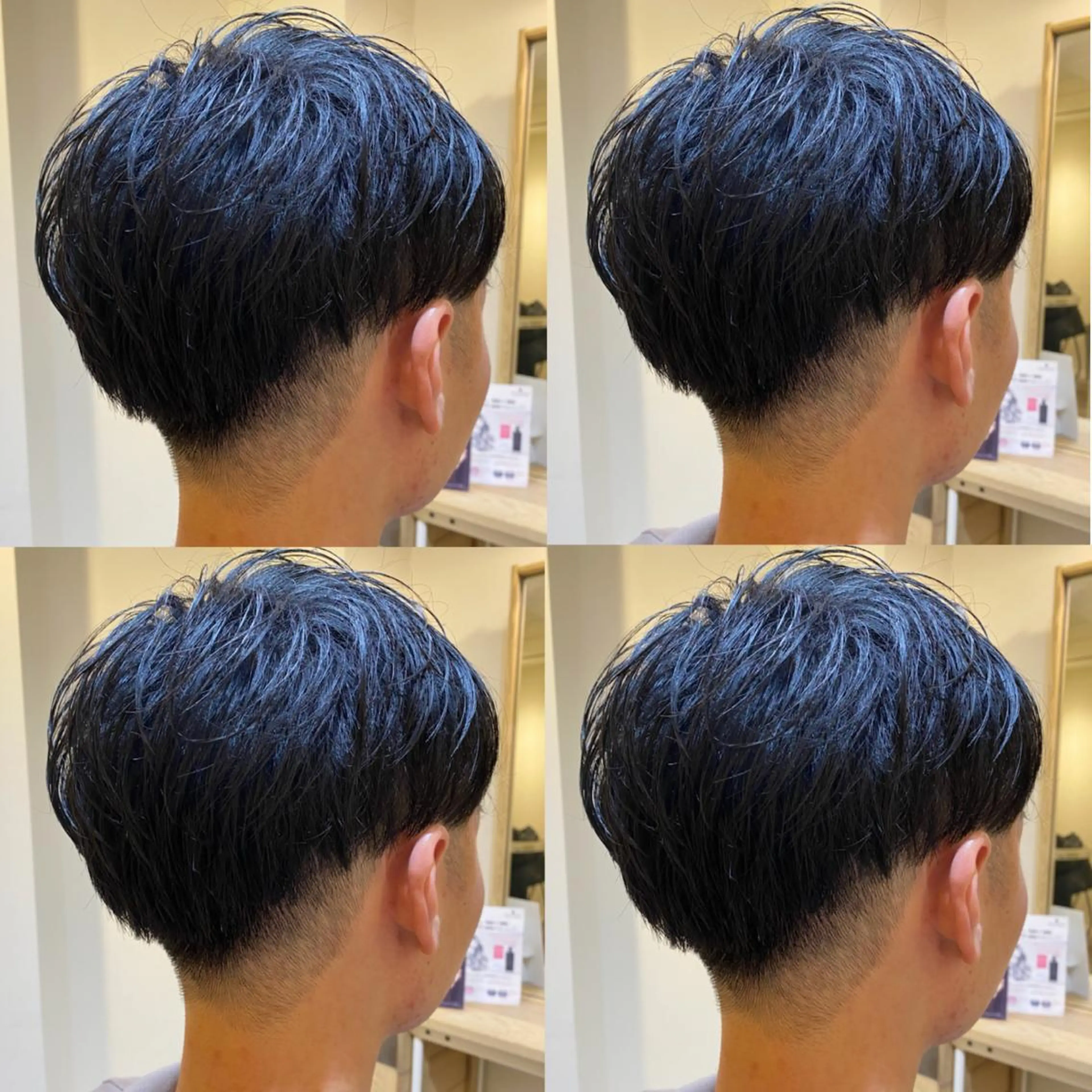 ショート メンズ 金島 青のヘアスタイル