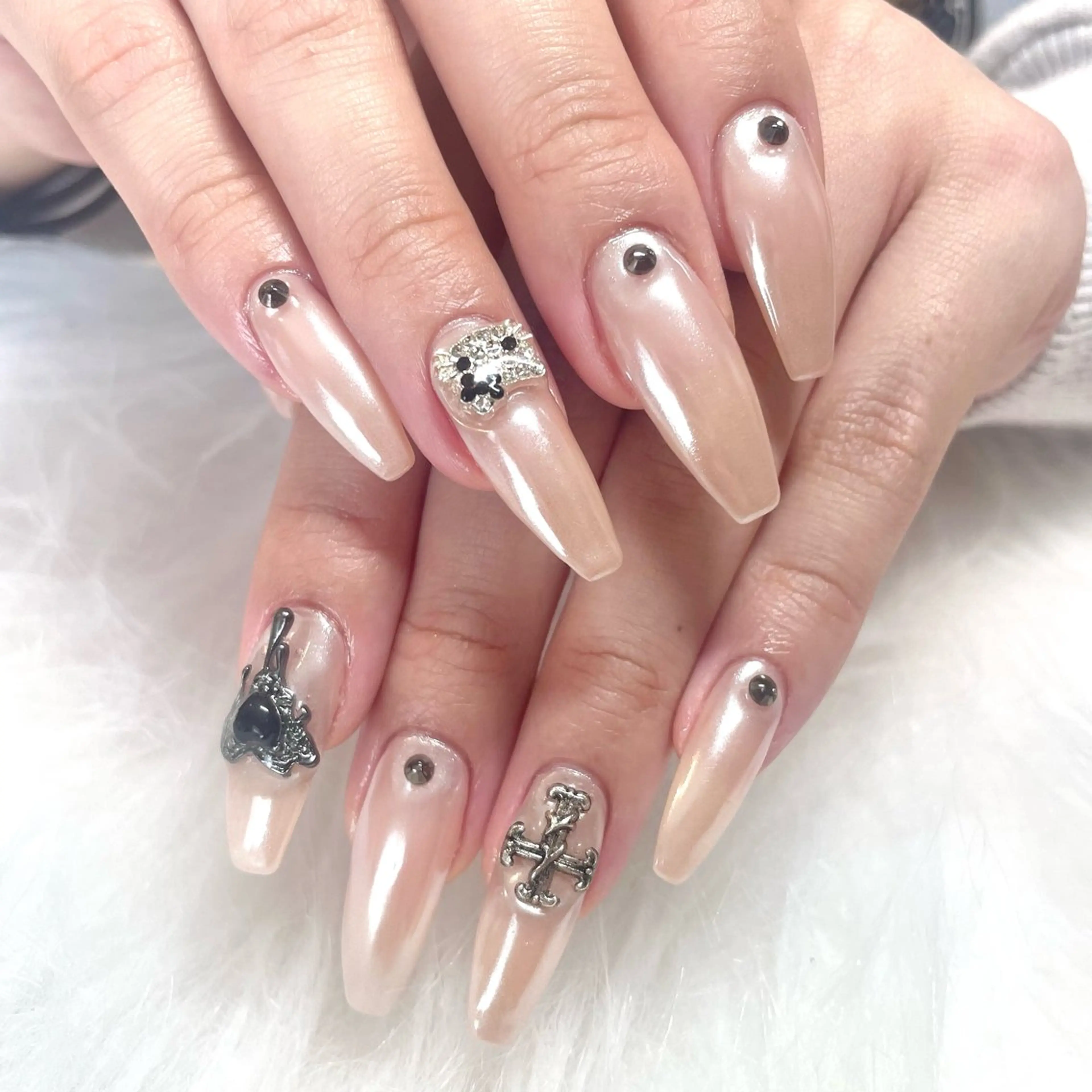 ネイル ハンドネイル Nail ヌシん家 AKANEのネイルデザイン