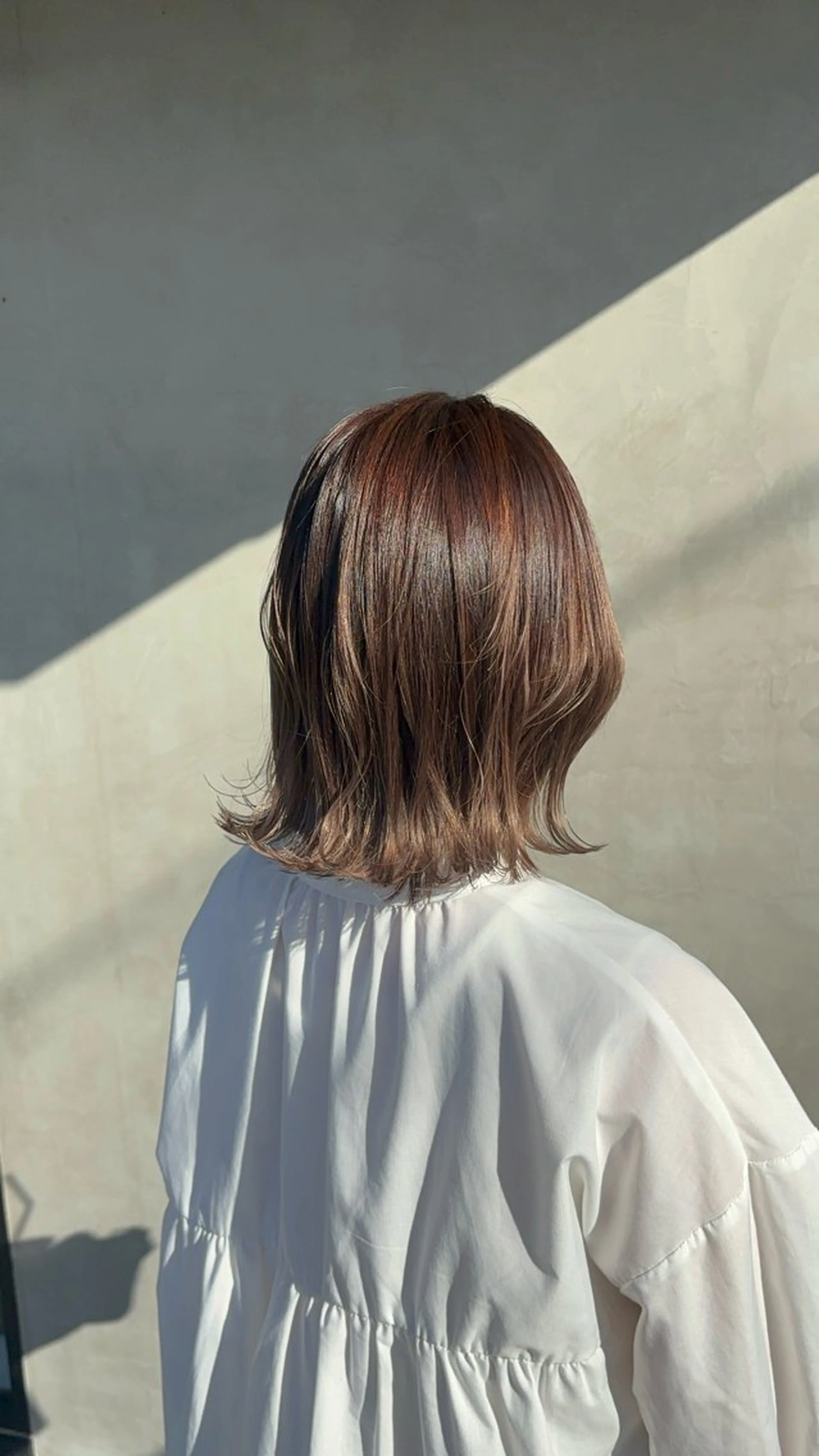ミディアム カット ヘアカラー 縮毛矯正 メンズカット＆パーマ 髪質改善/岩元のヘアスタイル