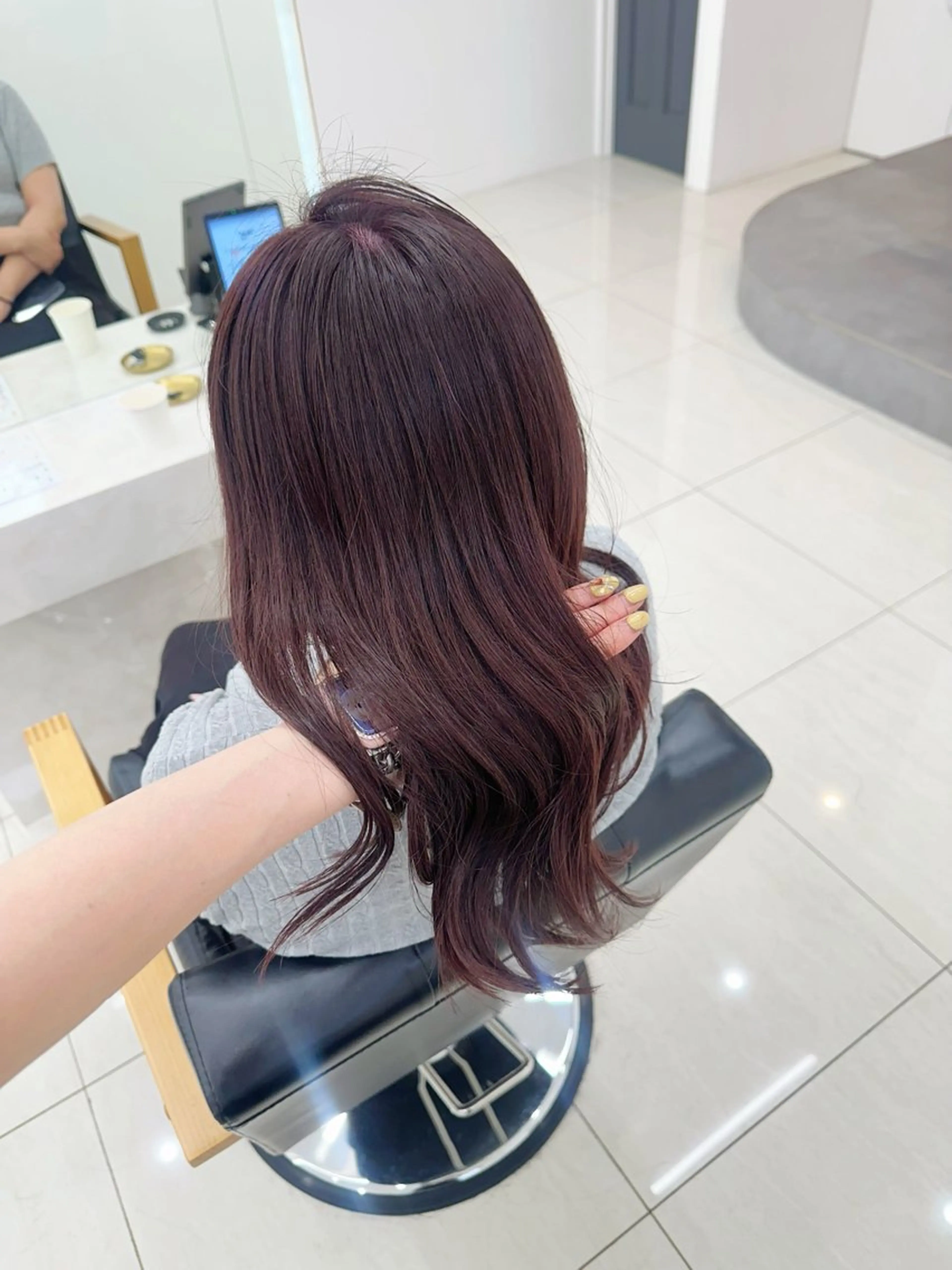 ミディアム カラー Haruka 🎀暖色カラーのヘアスタイル